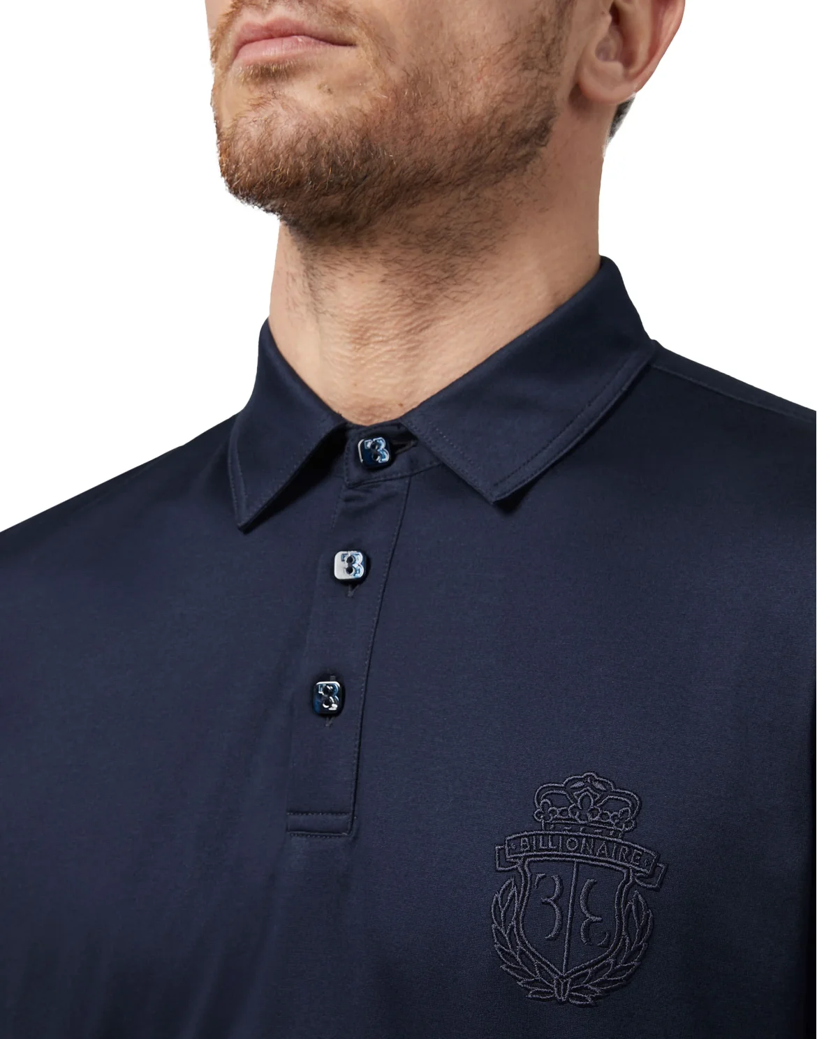 Polo shirt SS Crest, цвет: Синий