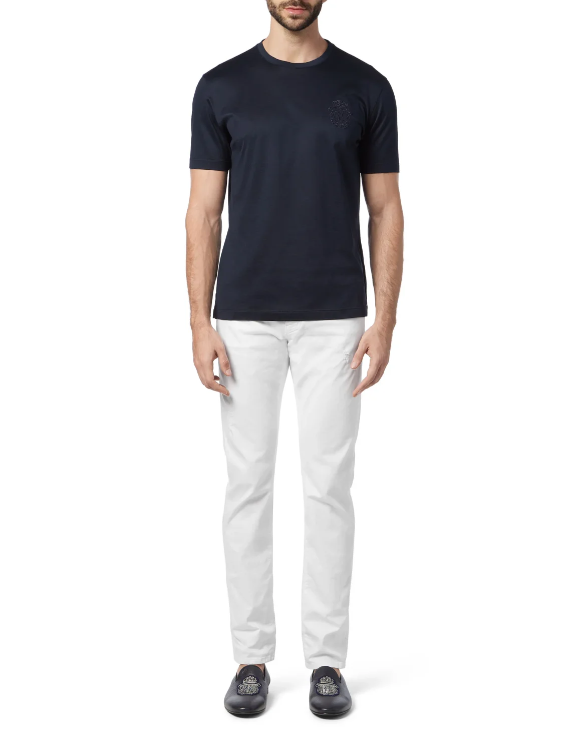 T-shirt Round Neck SS Crest, цвет: Синий