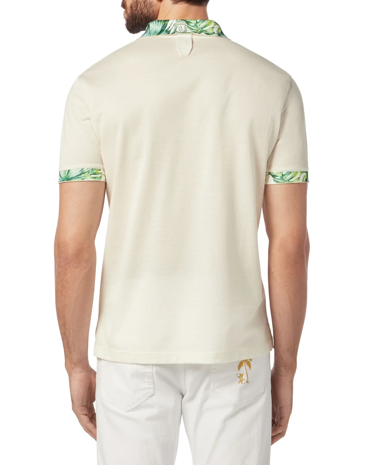 Polo shirt SS Palms, цвет: Белый