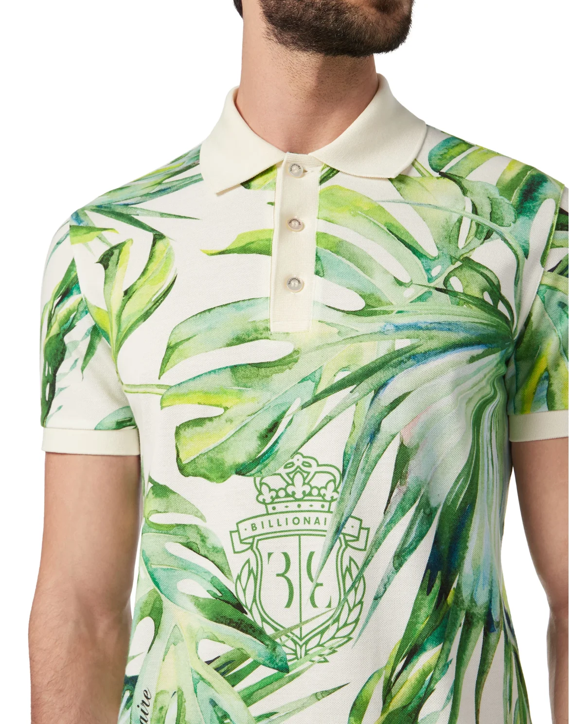 Polo shirt SS Palms, цвет: Белый