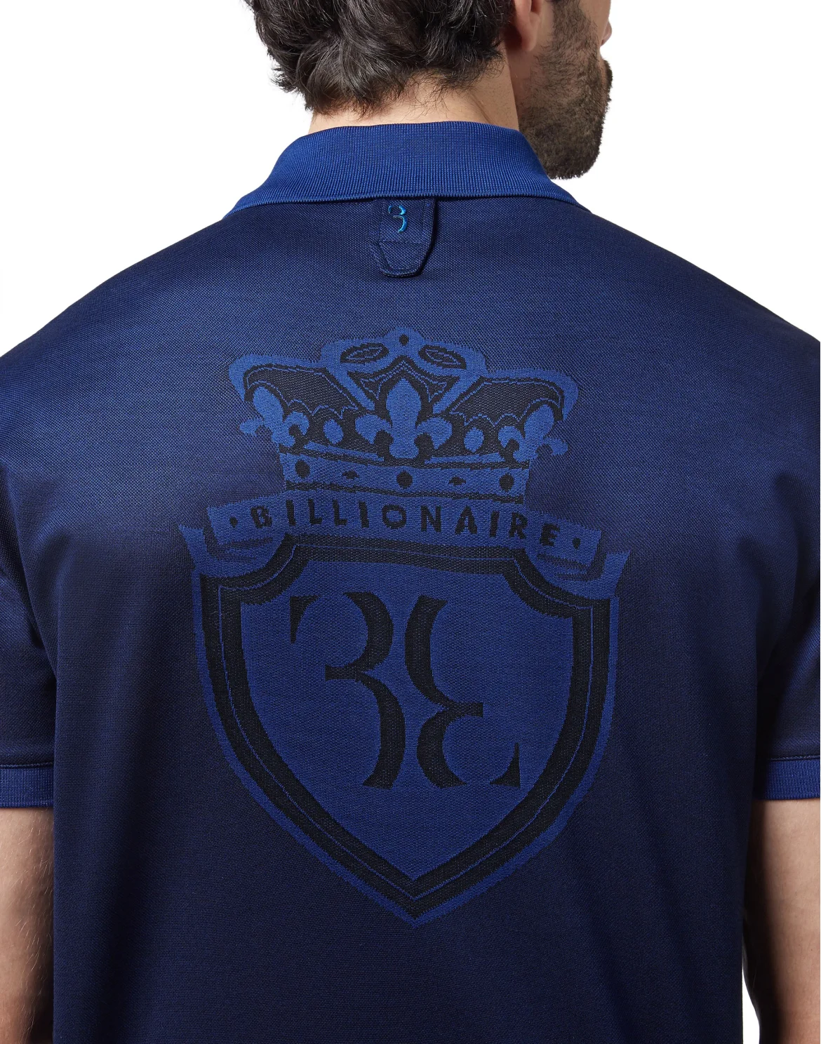 Polo shirt SS Crest, цвет: Синий