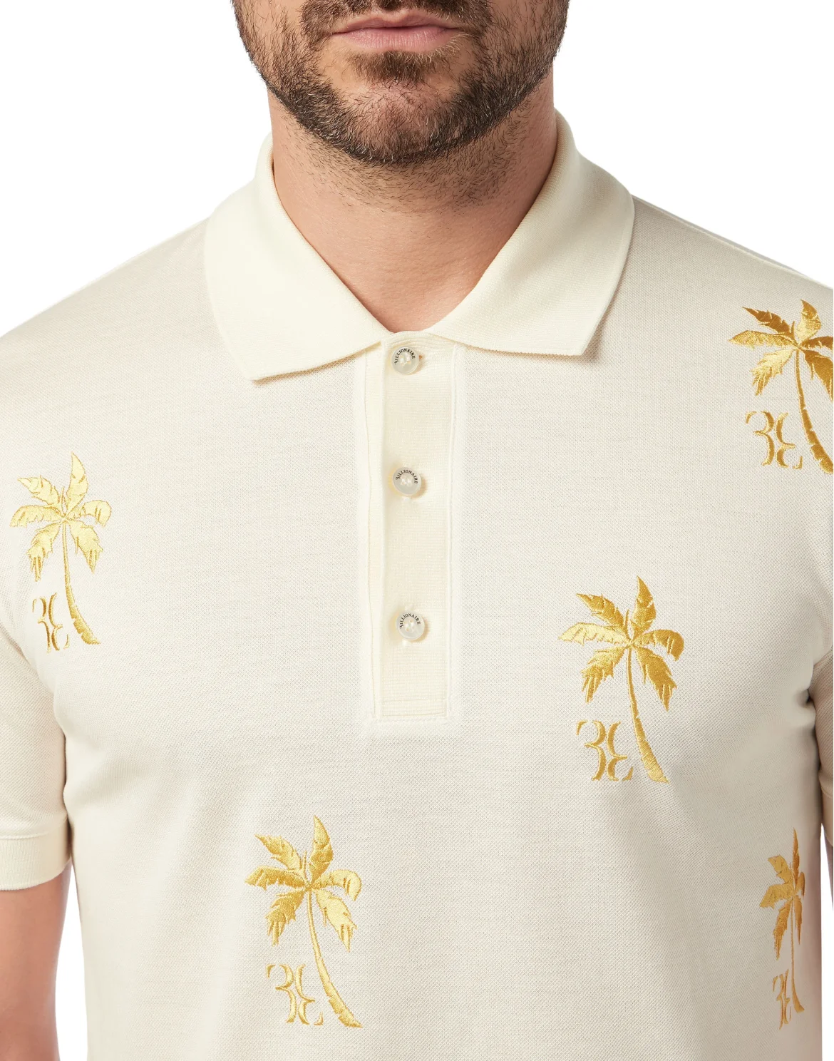 Polo shirt SS Palms, цвет: Белый