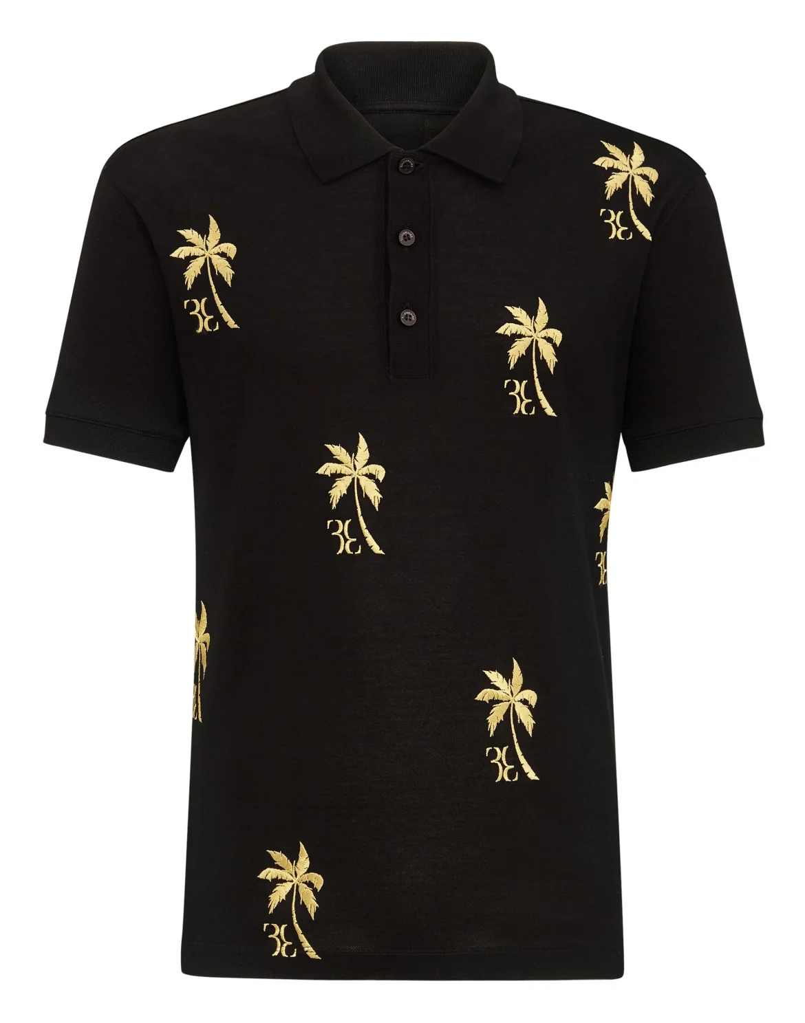 Polo shirt SS Palms, цвет: Черный