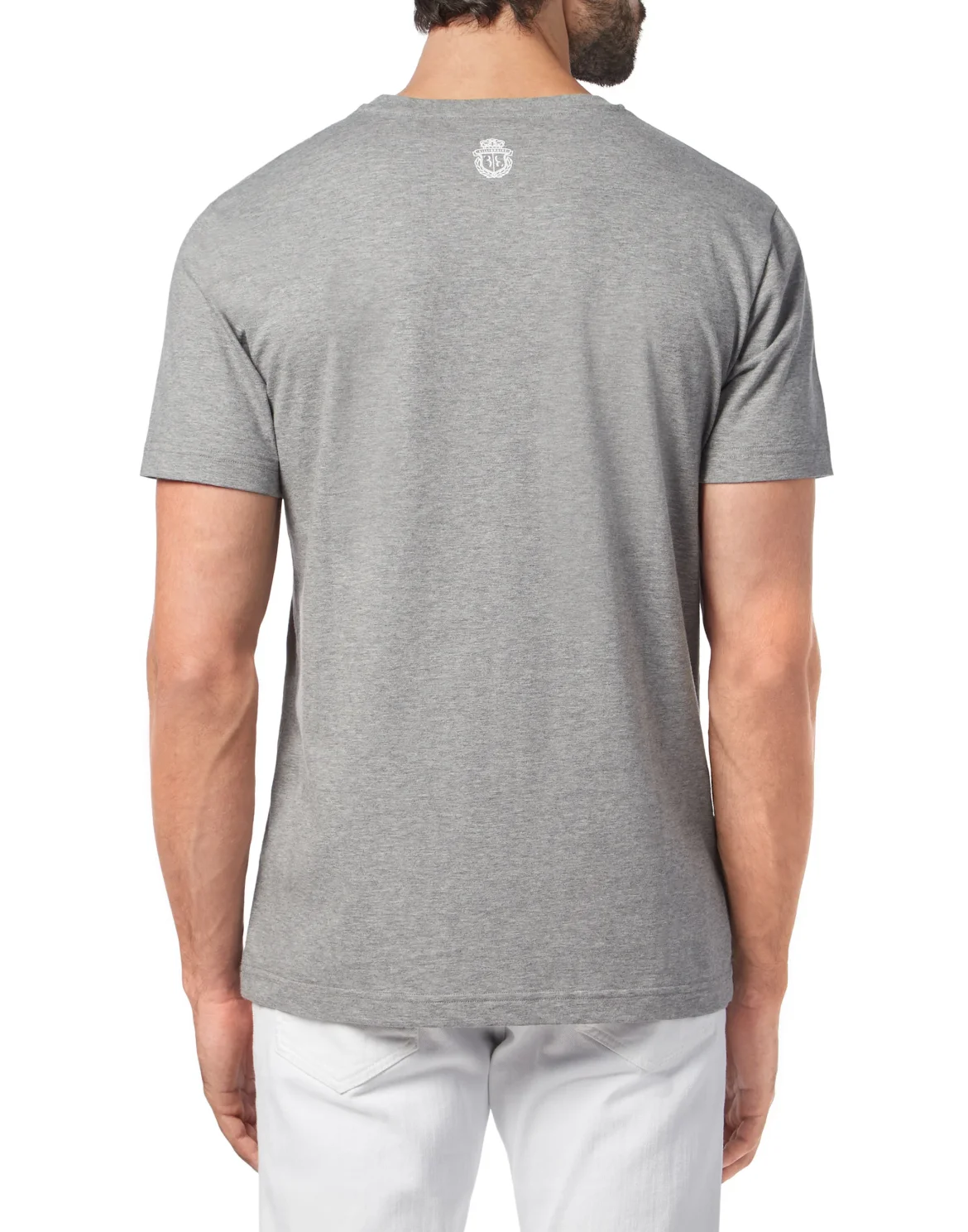 T-shirt Round Neck SS Lion, цвет: Серый