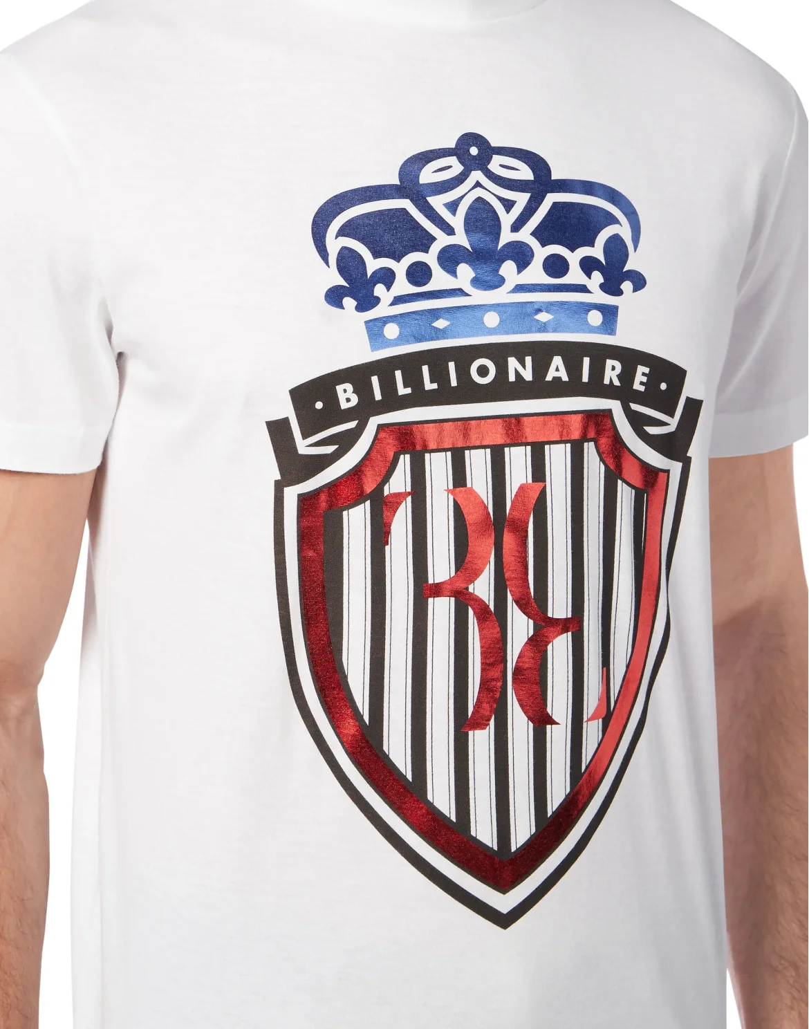 T-shirt Round Neck SS Crest, цвет: Белый