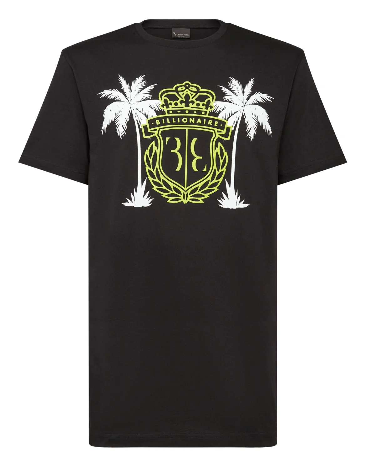 T-shirt Round Neck SS Palms, цвет: Черный