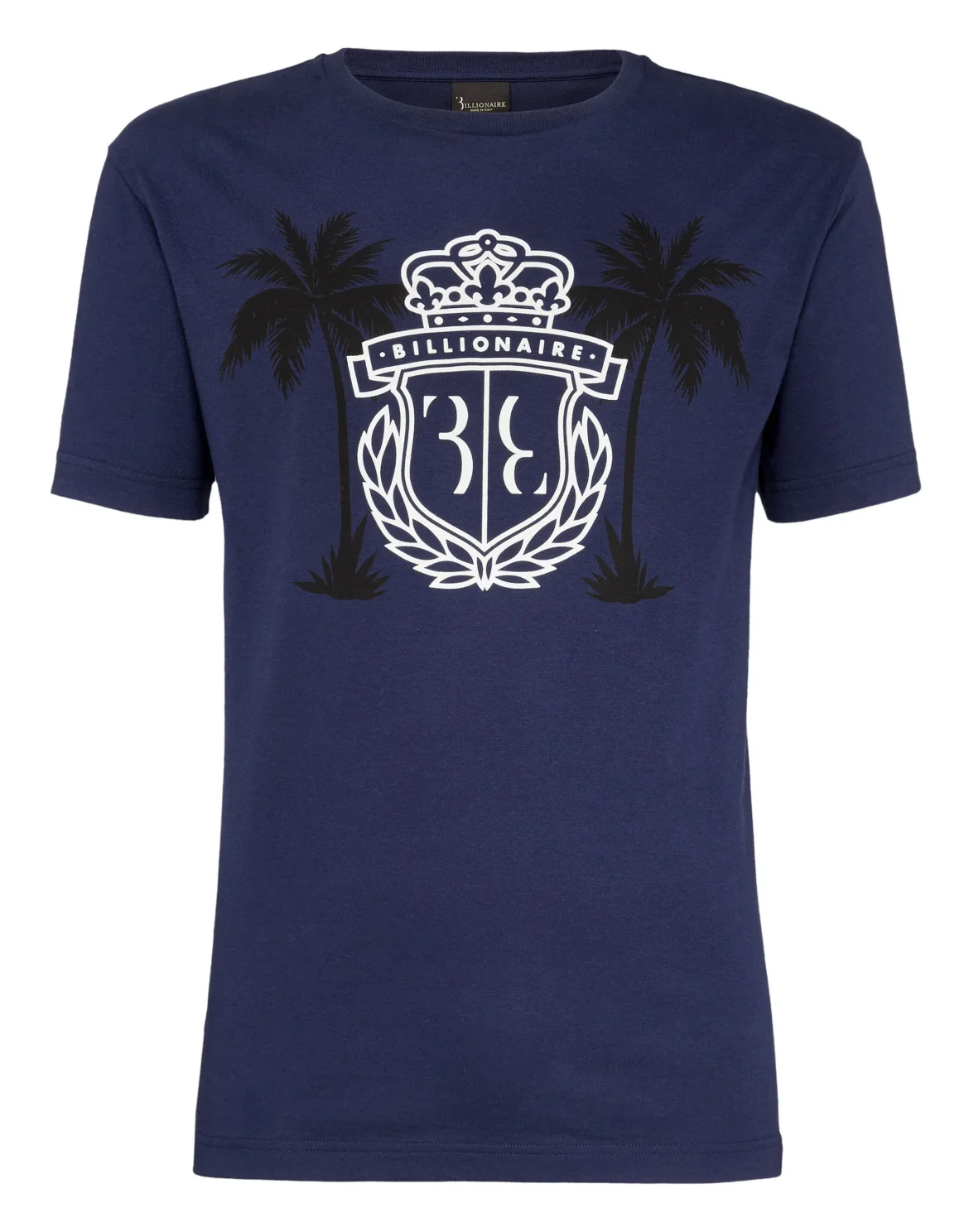 T-shirt Round Neck SS Palms, цвет: Синий