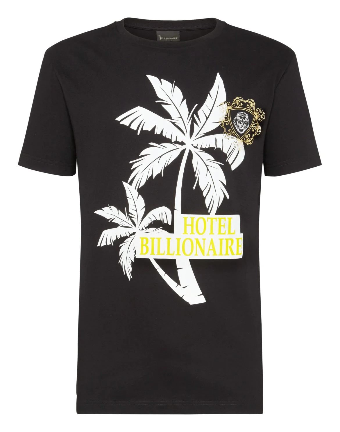 T-shirt Round Neck SS Palms, цвет: Черный