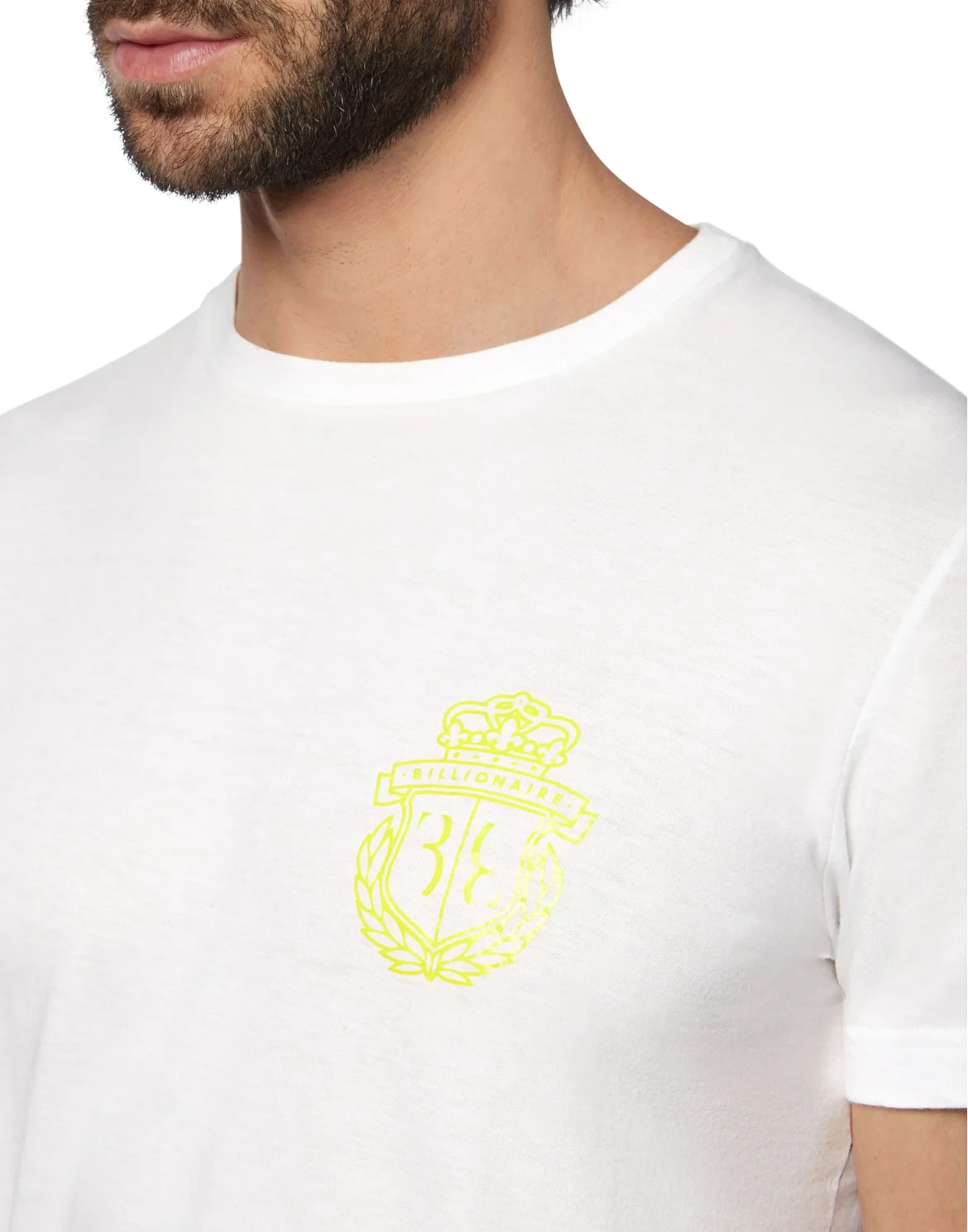 T-shirt Round Neck SS Palms, цвет: Белый