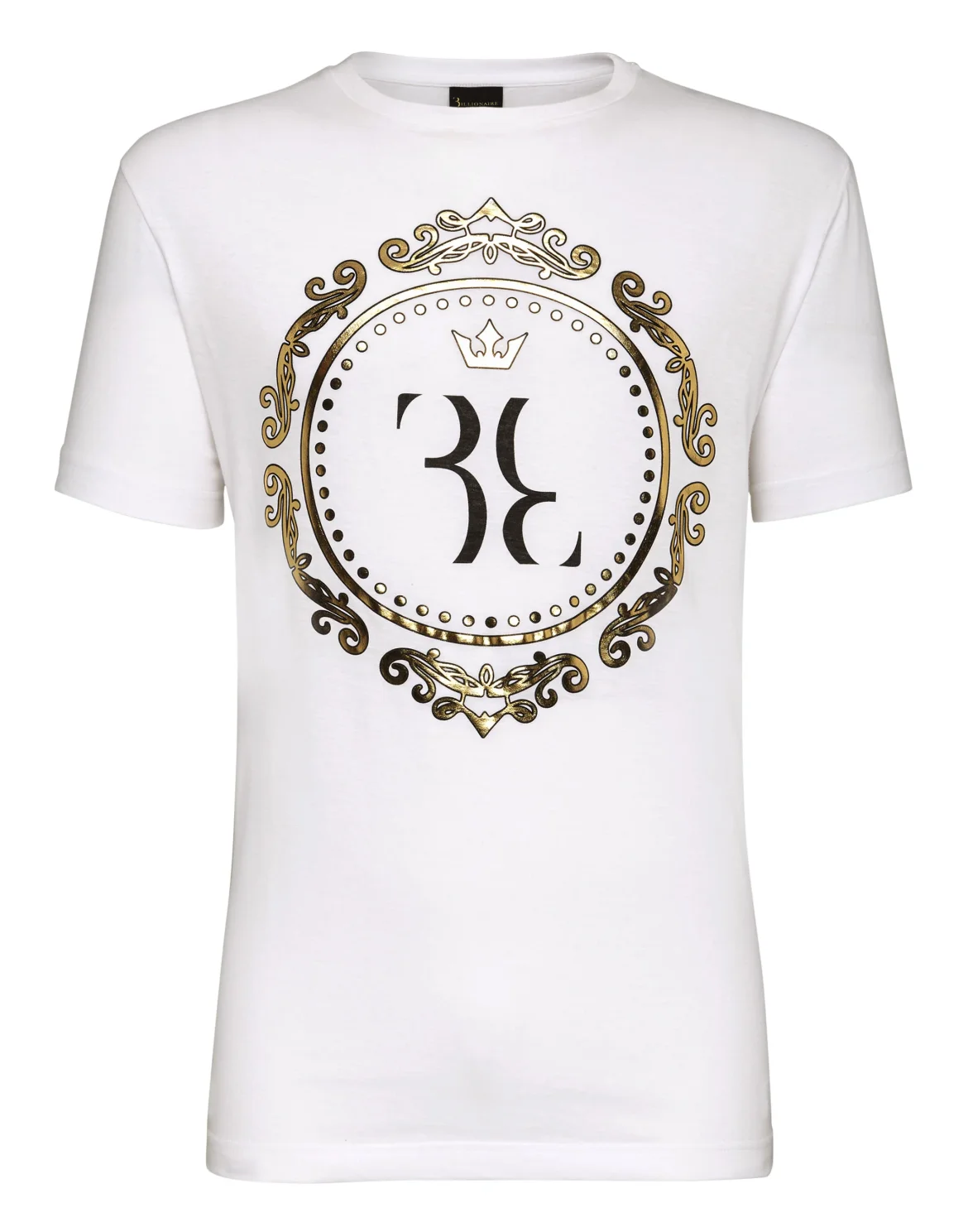 T-shirt Round Neck SS Baroque, цвет: Белый
