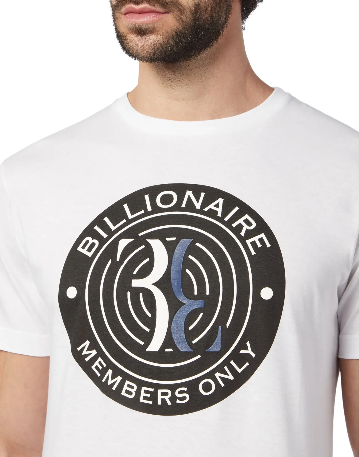 T-shirt Round Neck SS Members only, цвет: Белый