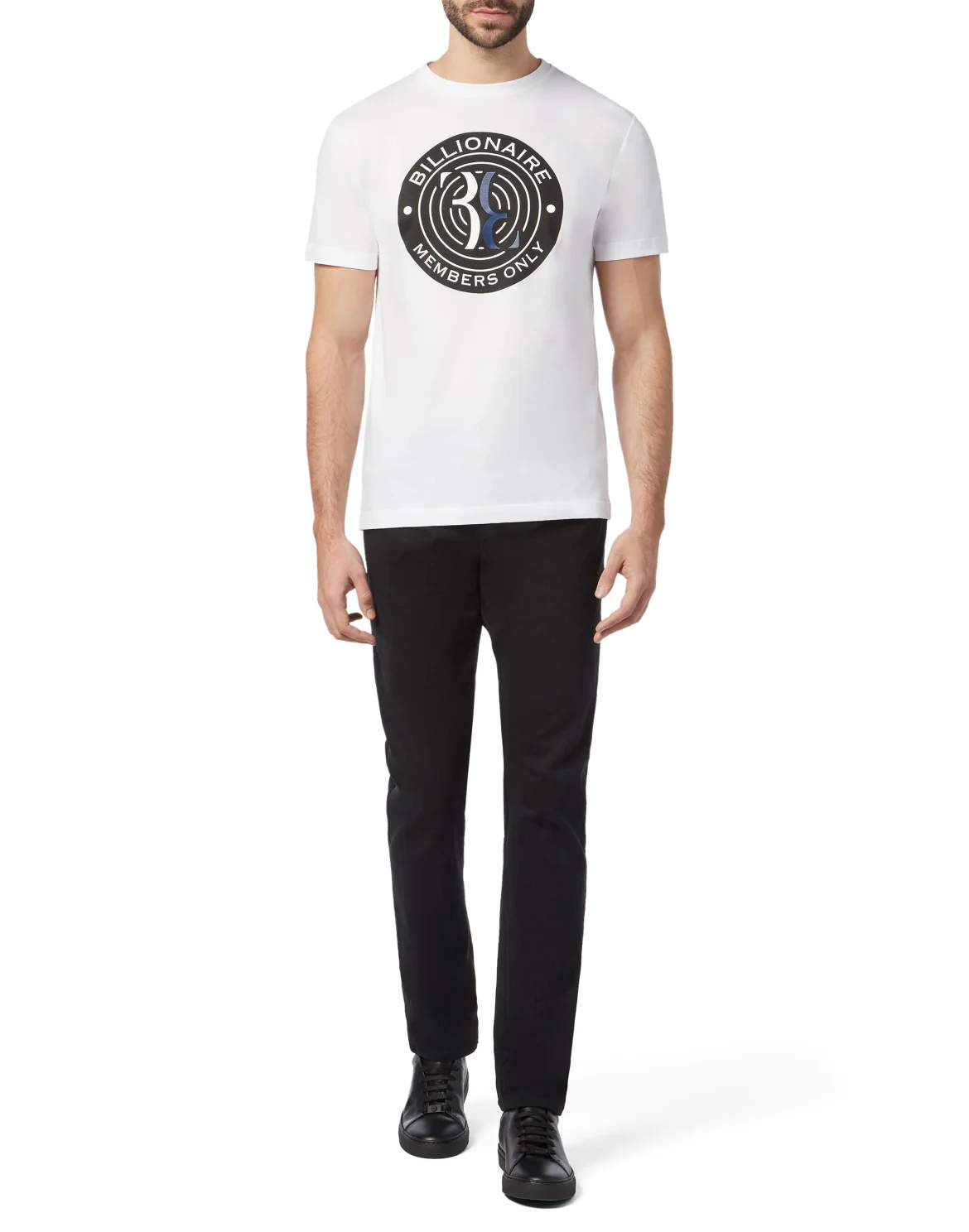 T-shirt Round Neck SS Members only, цвет: Белый