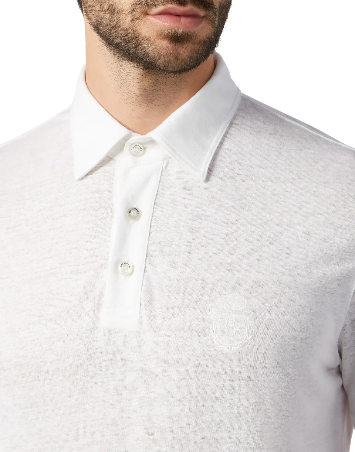Polo shirt SS Crest, цвет: Белый