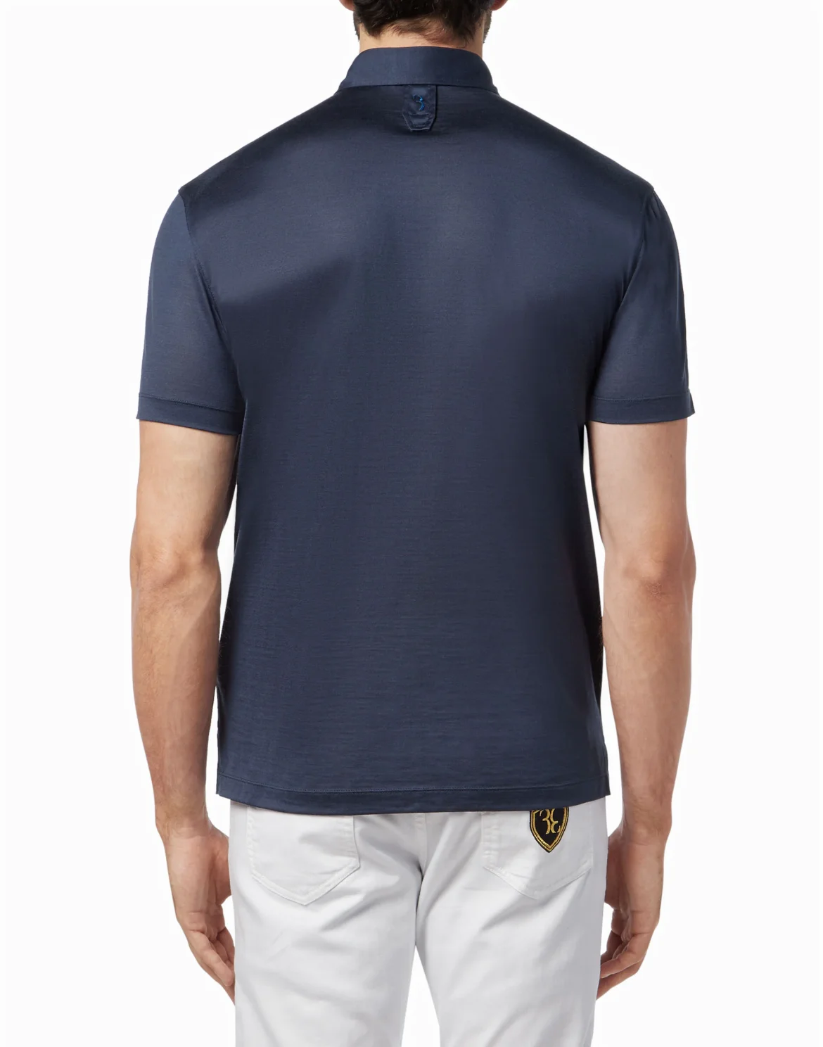 Polo shirt SS Crest, цвет: Синий