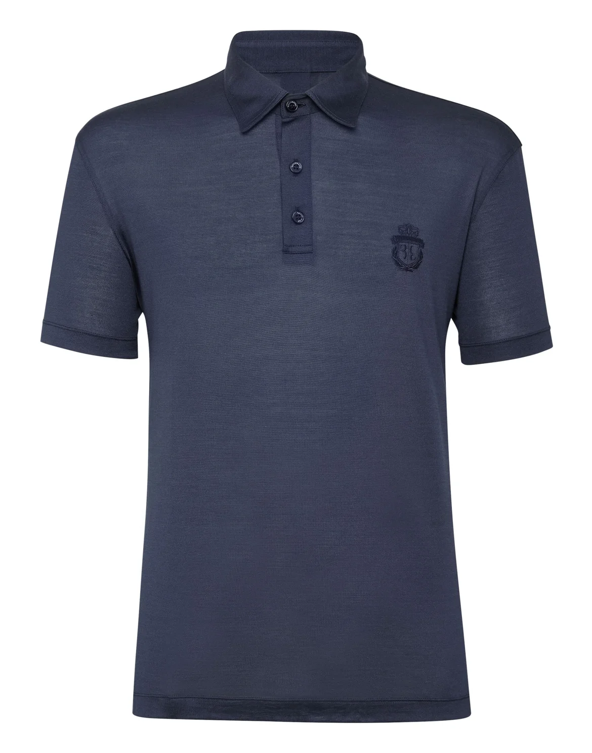 Polo shirt SS Crest, цвет: Синий