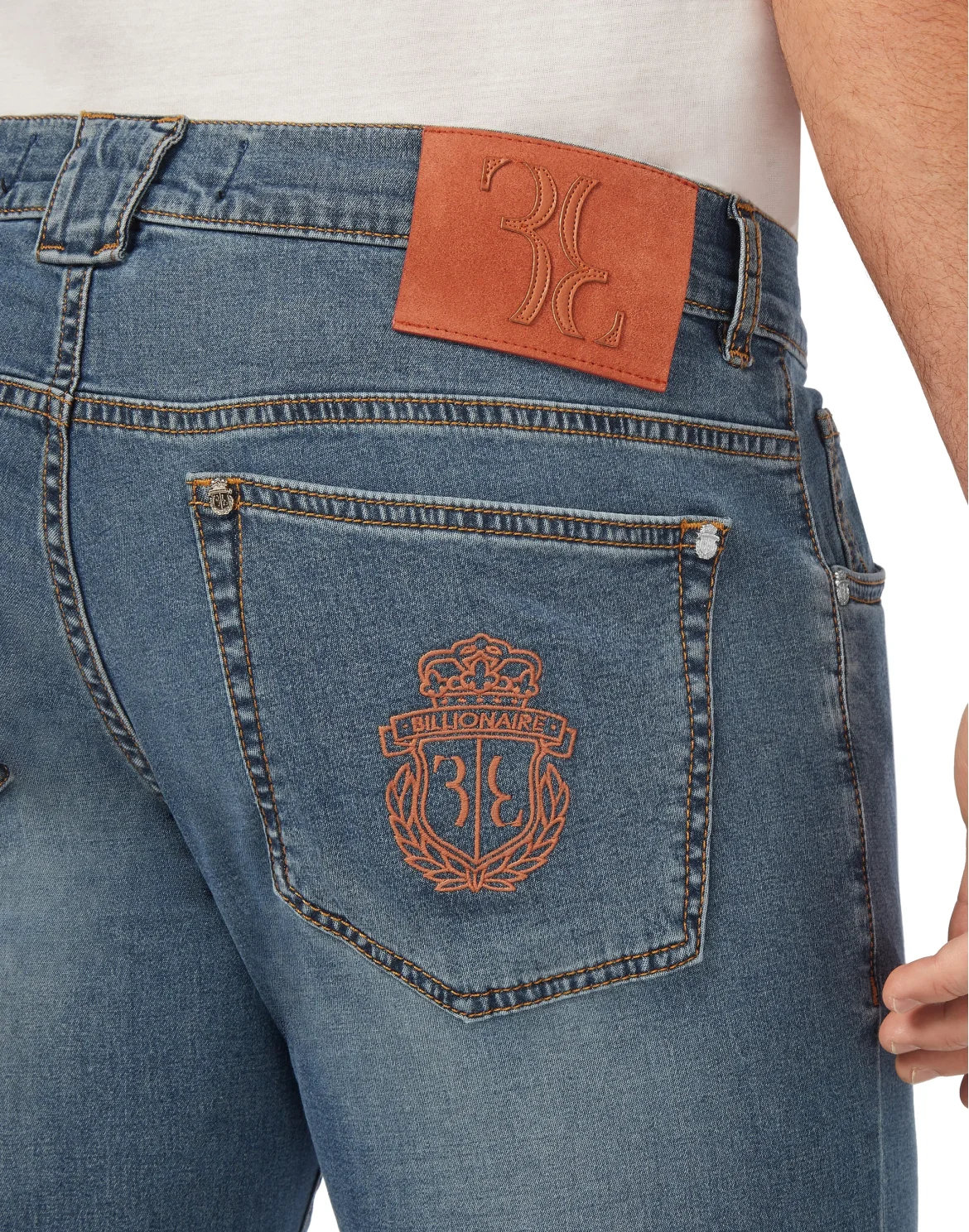 Super Straight Cut Crest, цвет: Синий