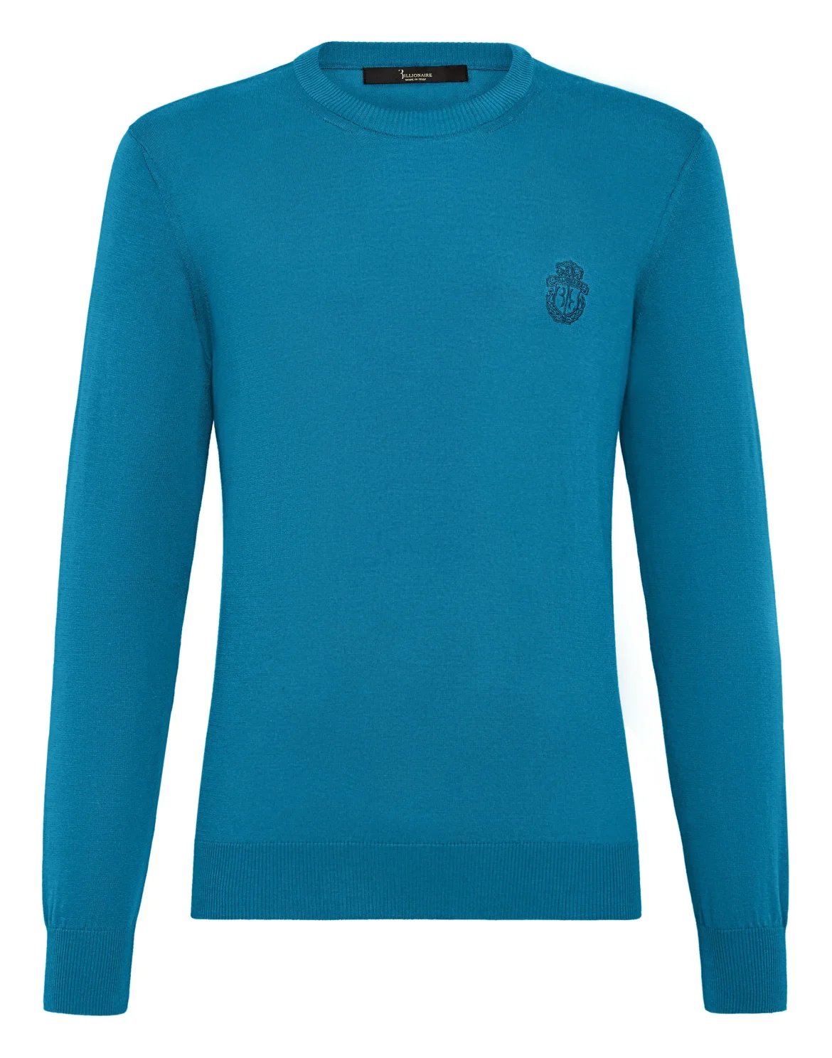 Pullover Round Neck LS Crest, цвет: Синий