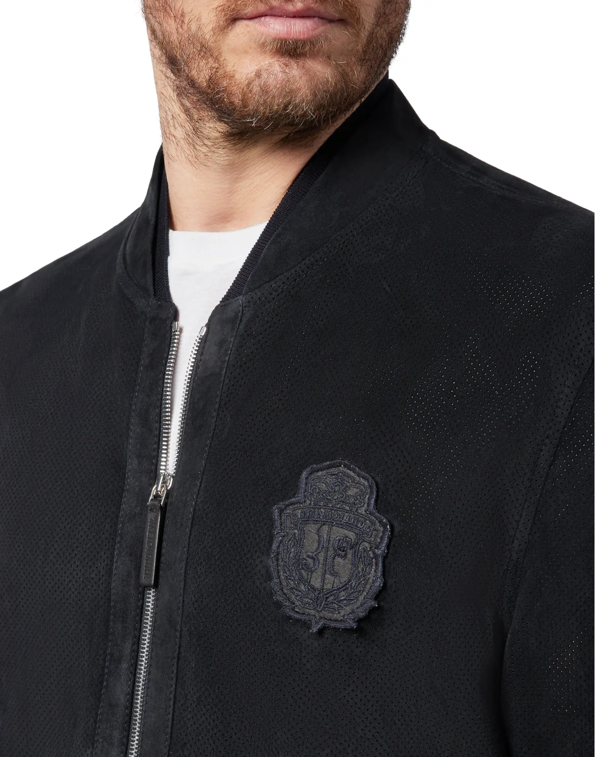 Leather Jacket Crest, цвет: Синий