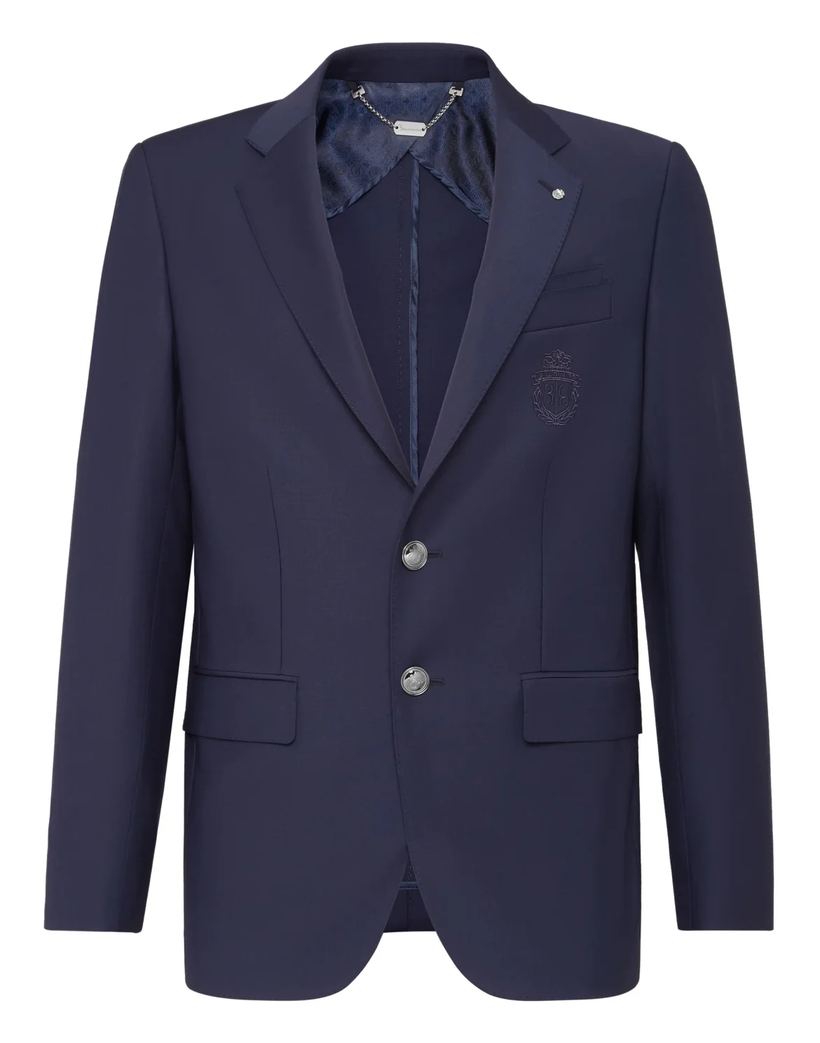 Blazer Super Slim Fit Crest, цвет: Синий