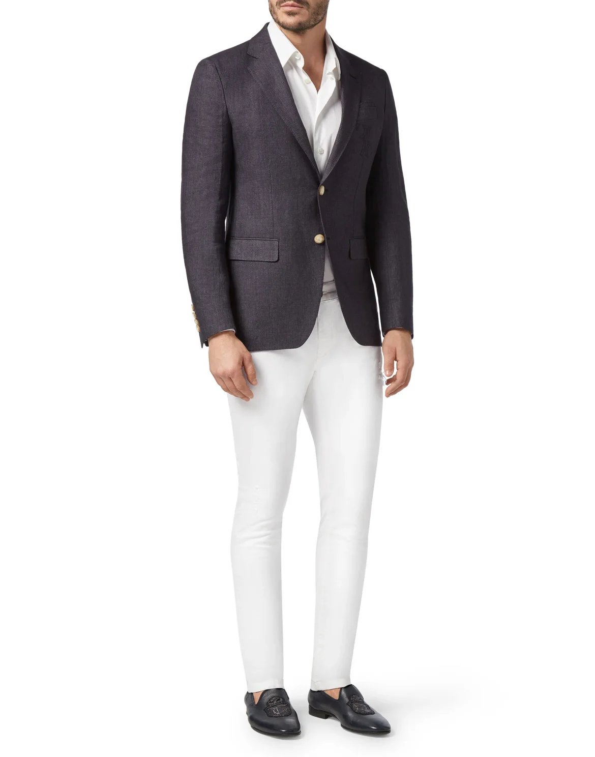 Blazer Super Slim Fit Double B, цвет: Синий