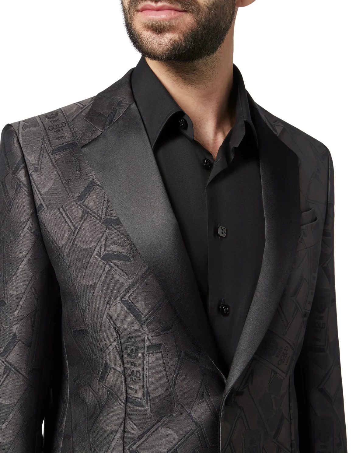 Blazer Super Slim Fit Gold, цвет: Черный