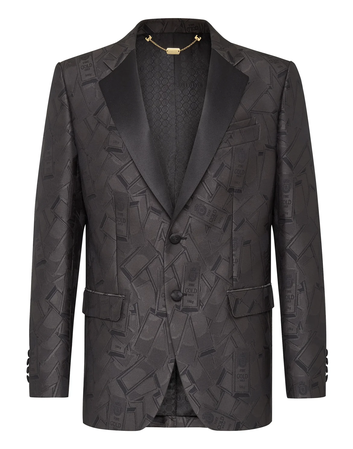 Blazer Super Slim Fit Gold, цвет: Черный
