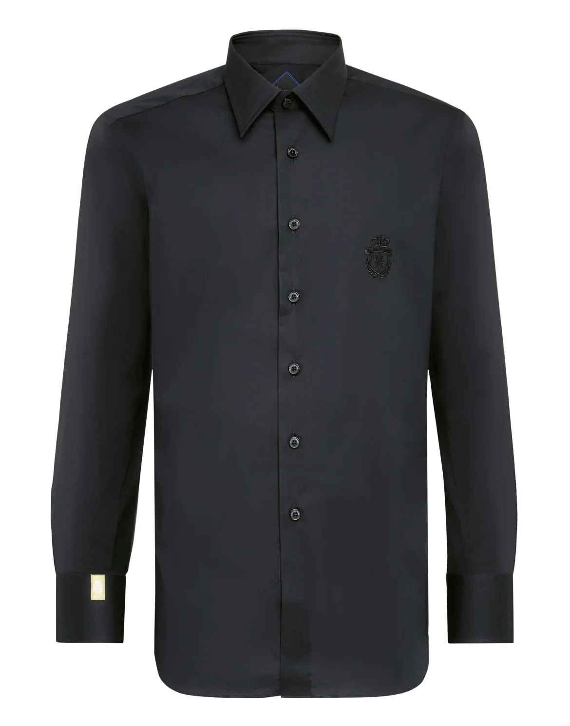 Shirt Silver Cut LS/Milano Crest, цвет: Черный