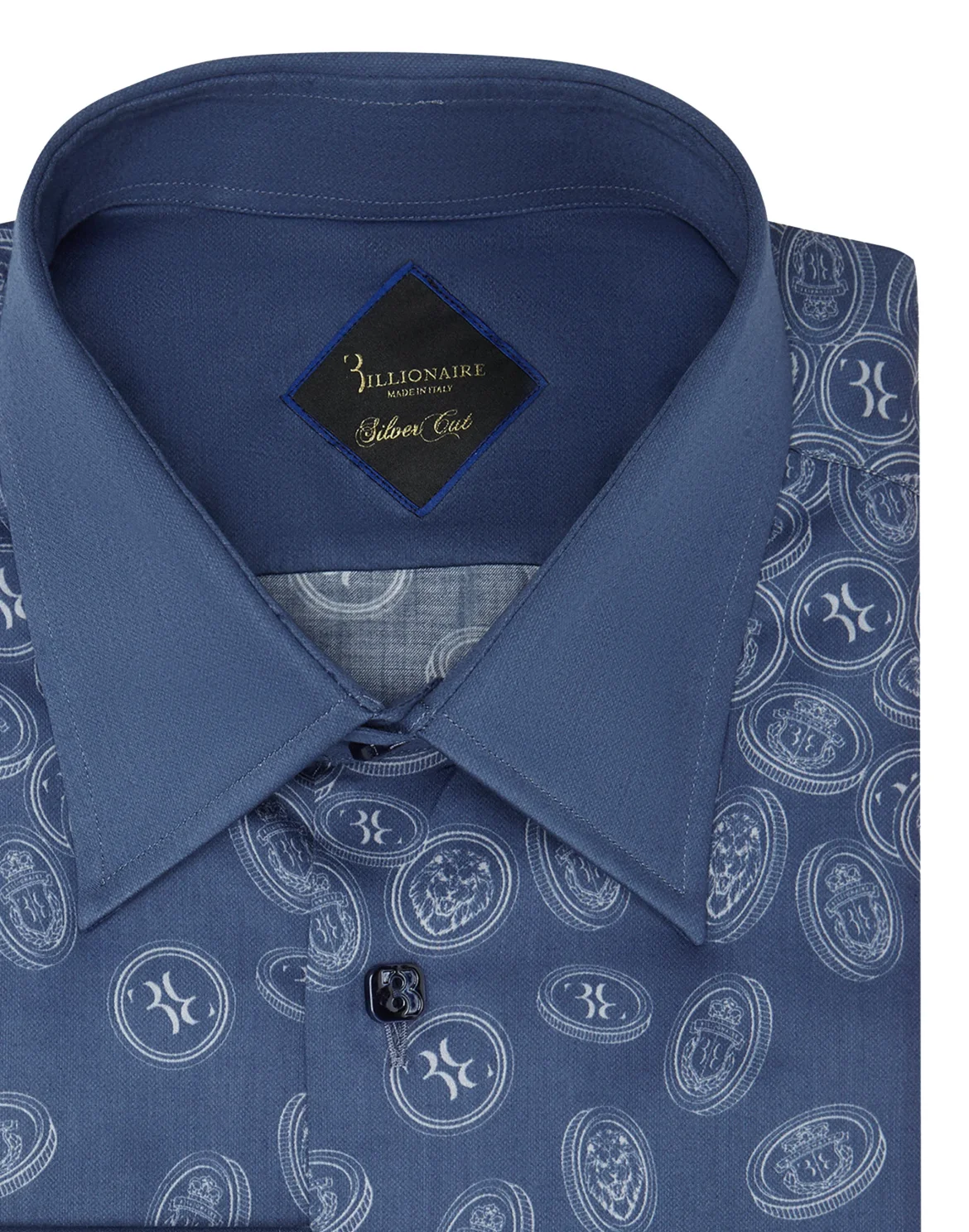Shirt Silver Cut LS/Milano Gold, цвет: Синий