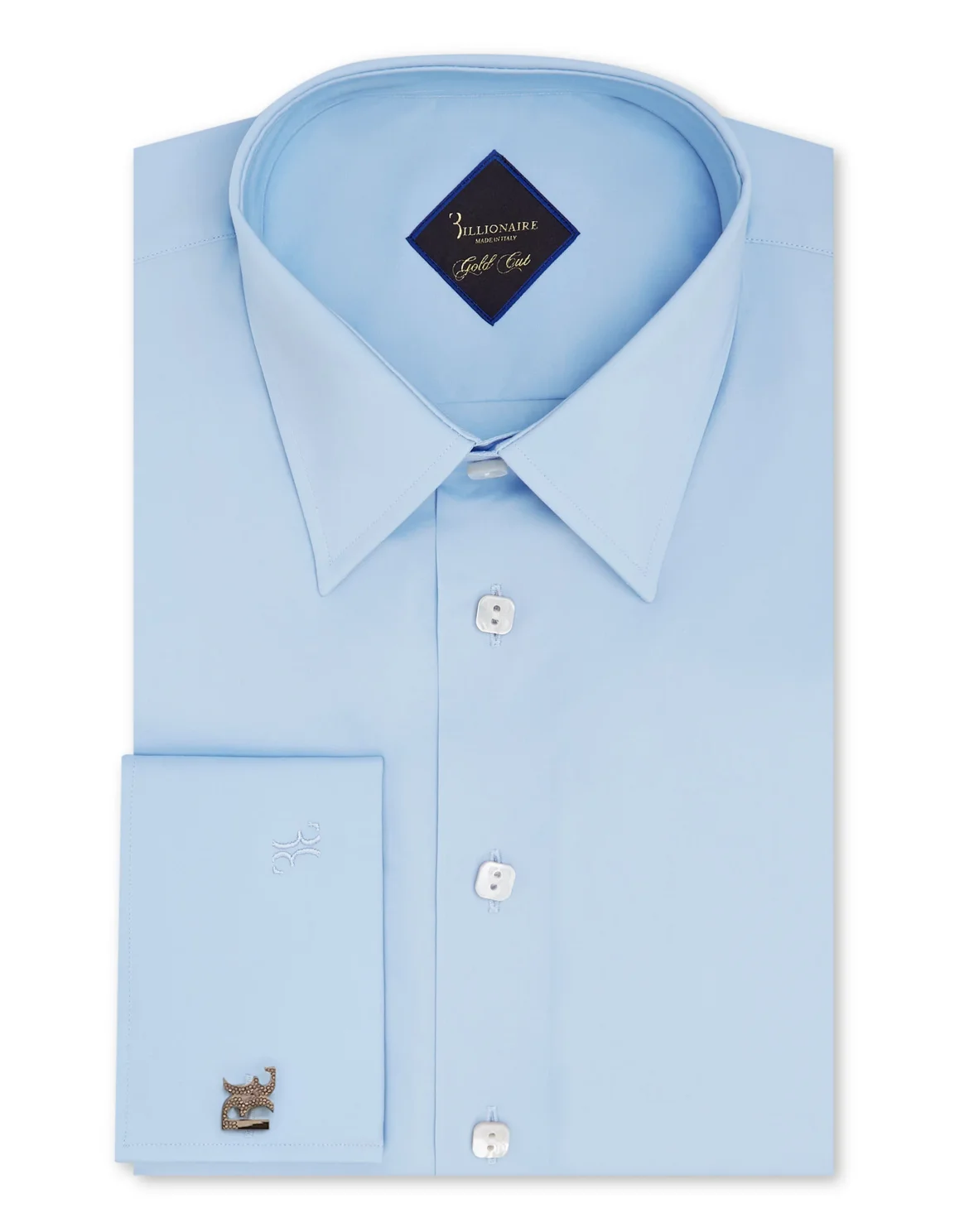 Shirt Gold Cut LS/Milano Elegant, цвет: Синий