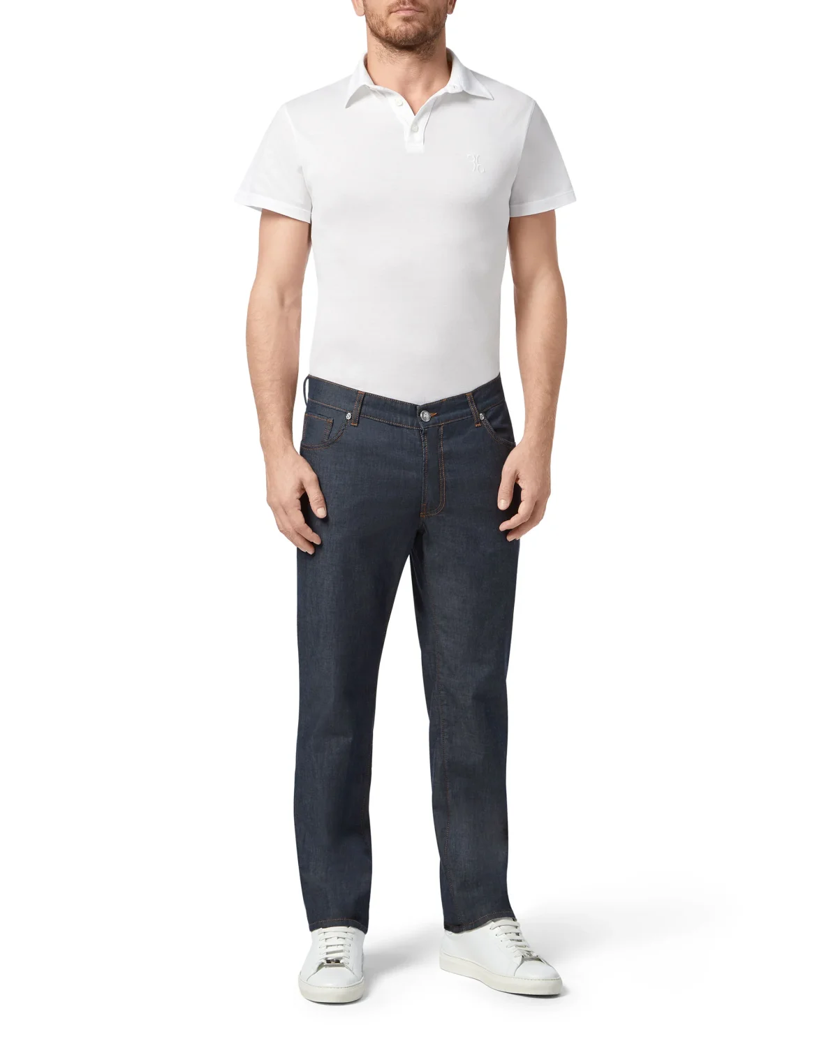 Trousers Tailored Fit Crest, цвет: Синий