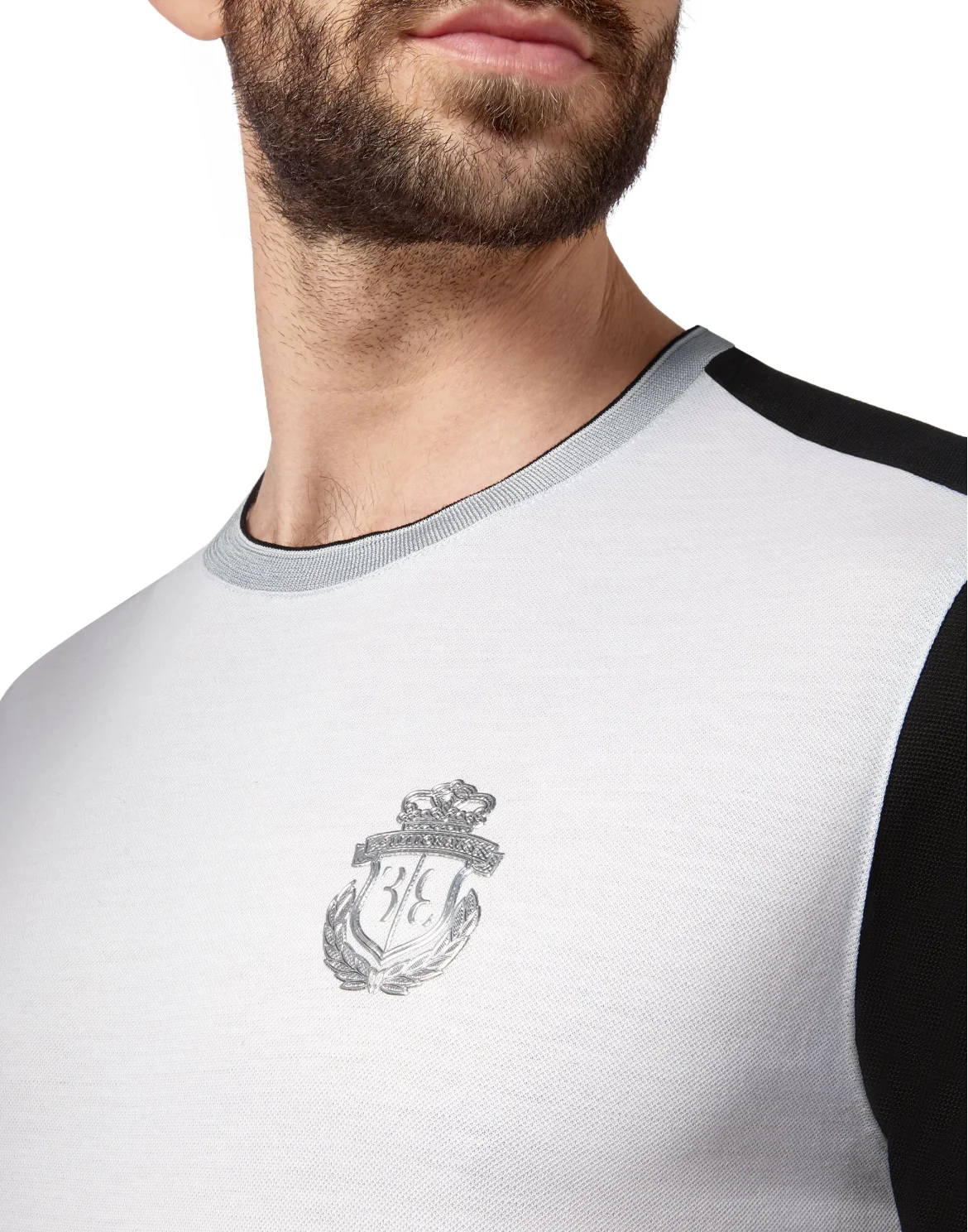 T-shirt Round Neck SS Crest, цвет: Белый
