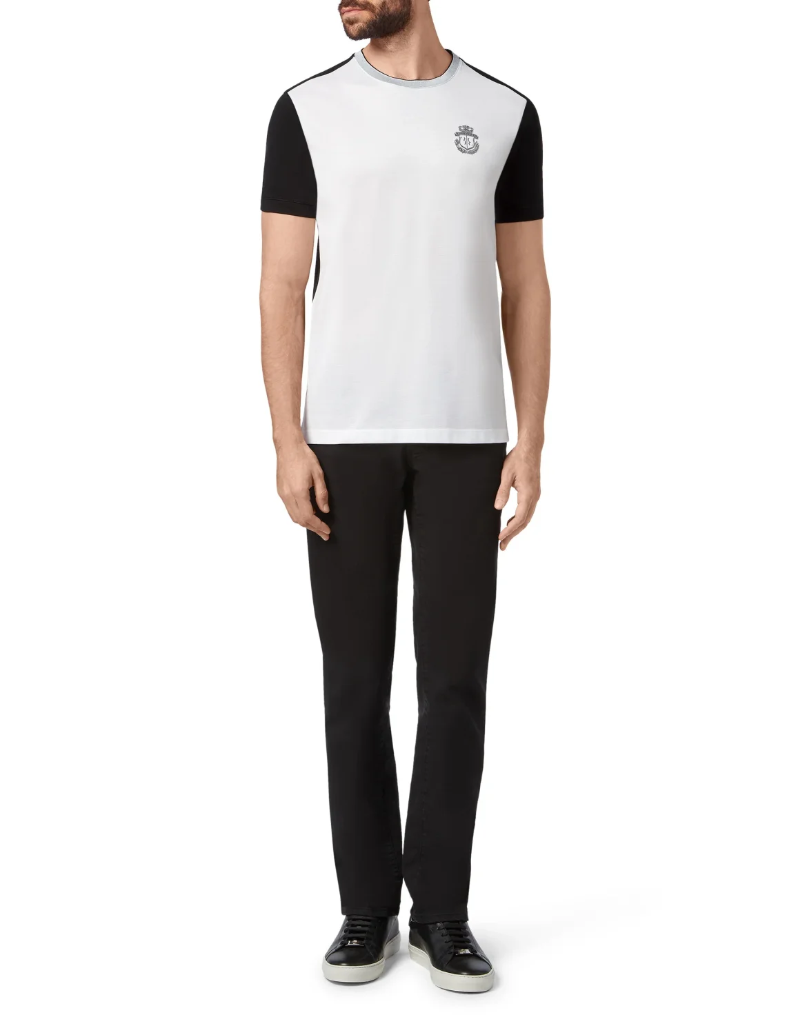 T-shirt Round Neck SS Crest, цвет: Белый
