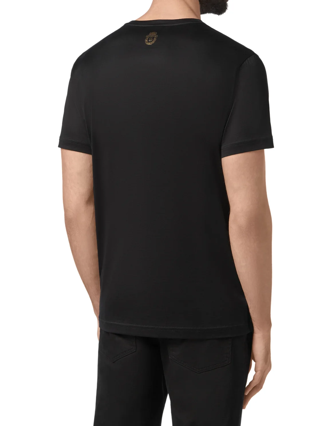 T-shirt Round Neck SS Money, цвет: Черный