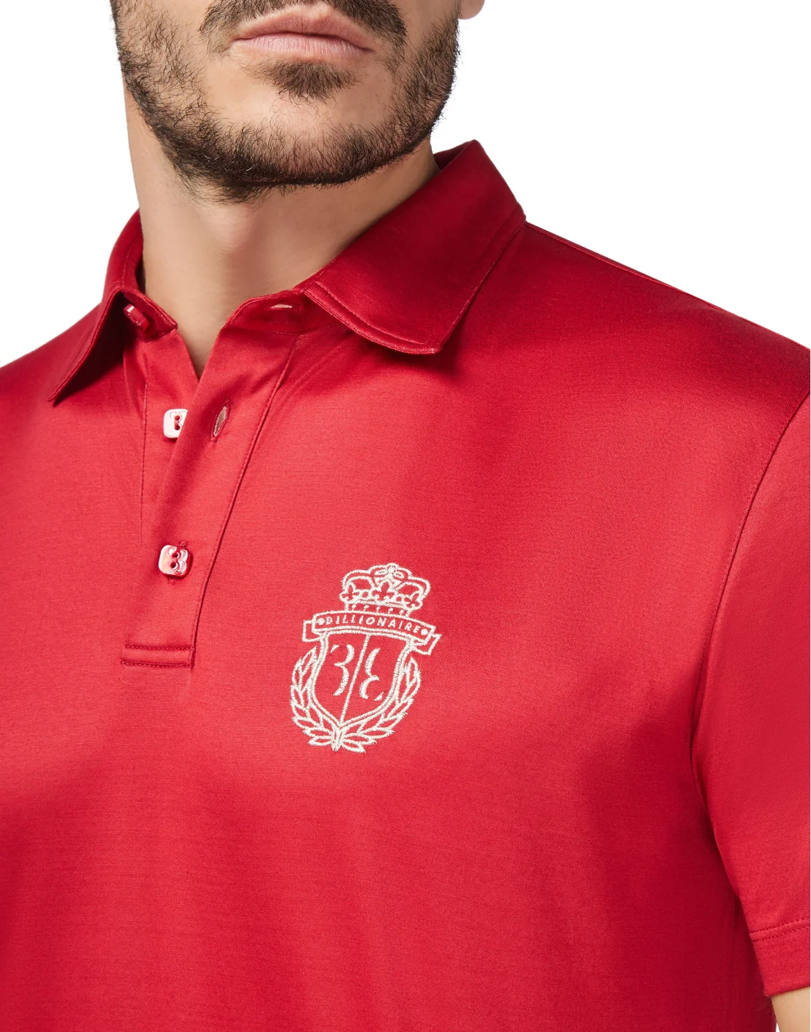 Polo shirt SS Crest, цвет: Красный