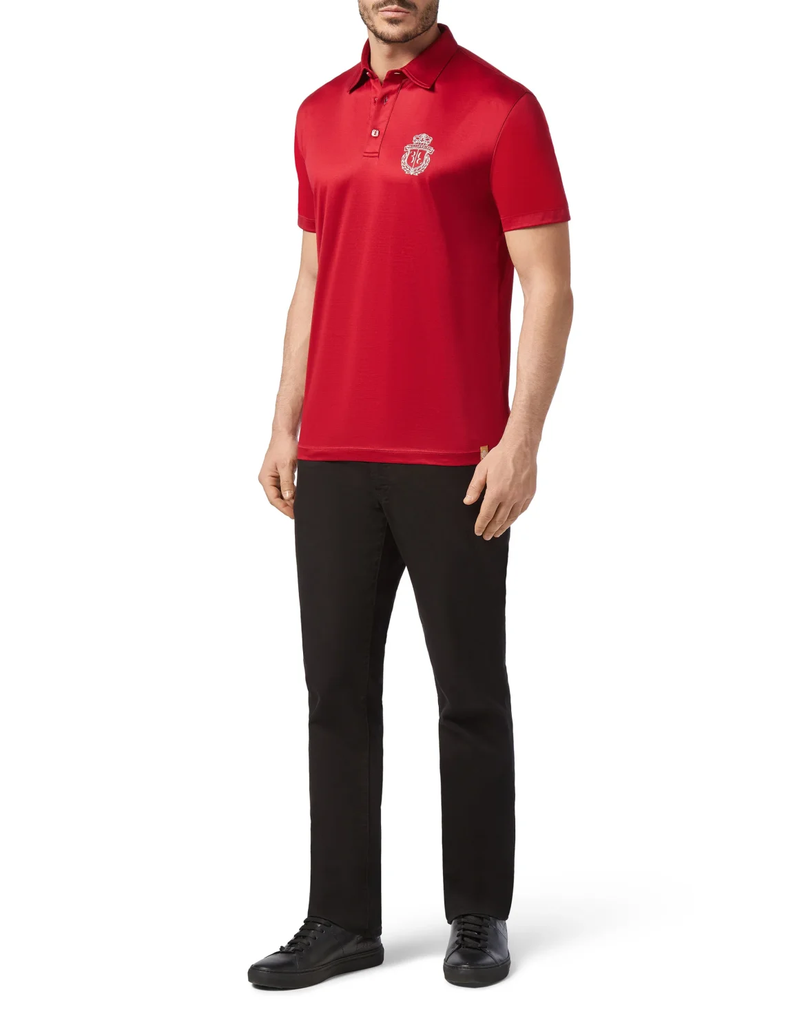 Polo shirt SS Crest, цвет: Красный