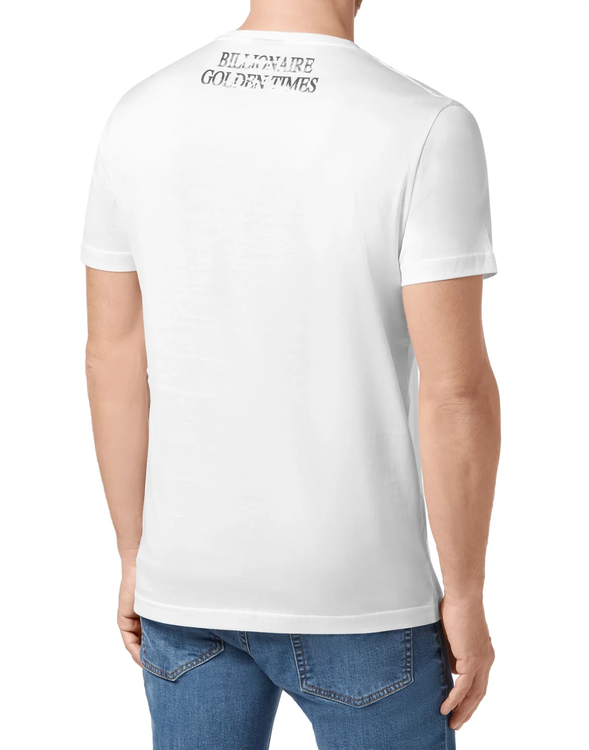 T-shirt Round Neck SS Money, цвет: Белый