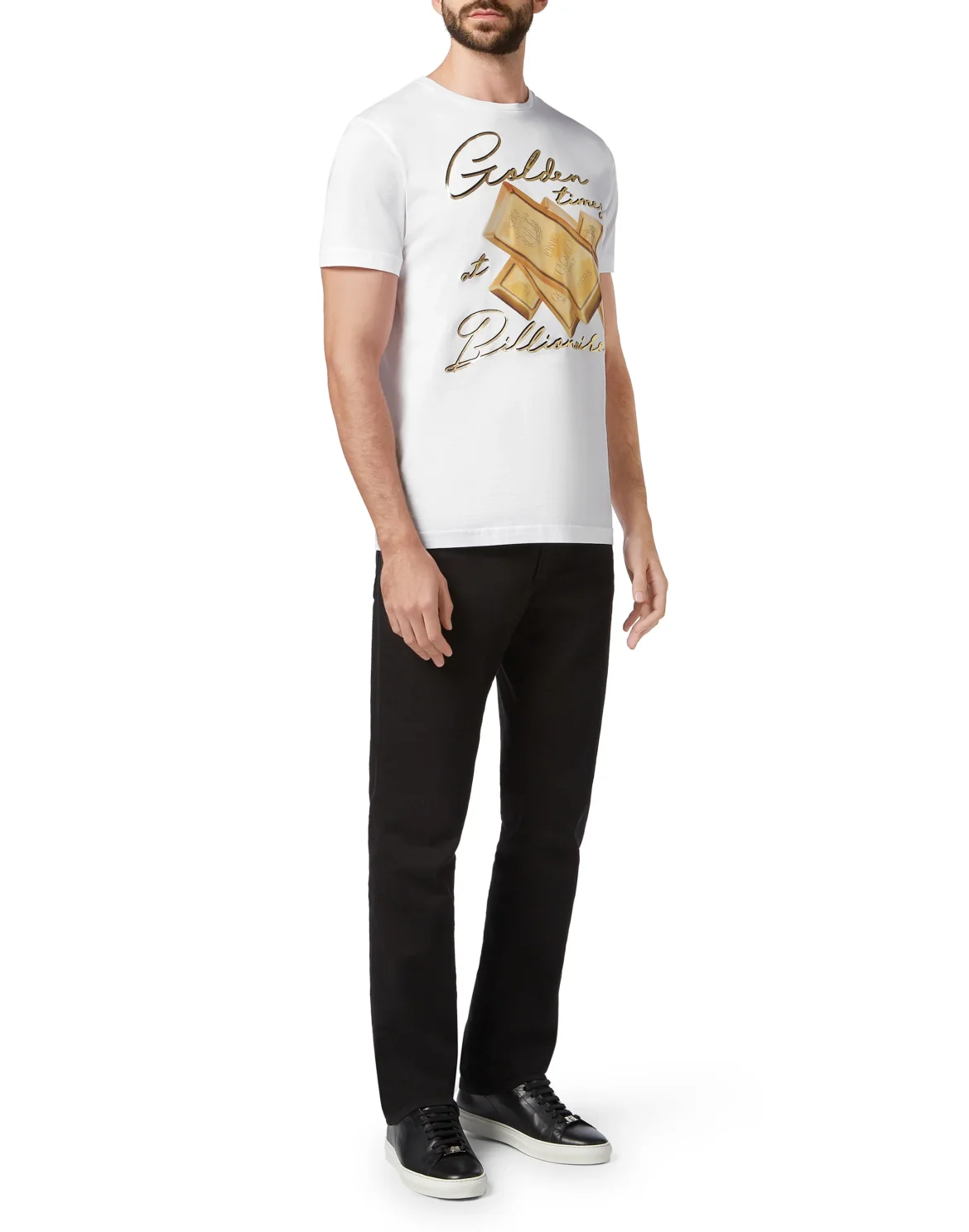 T-shirt Round Neck SS Lion, цвет: Белый