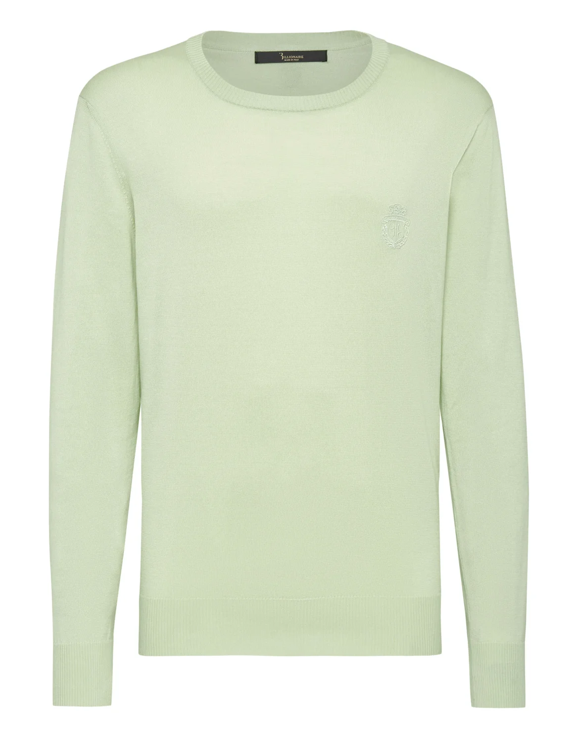 Pullover Round Neck LS Crest, цвет: Зеленый