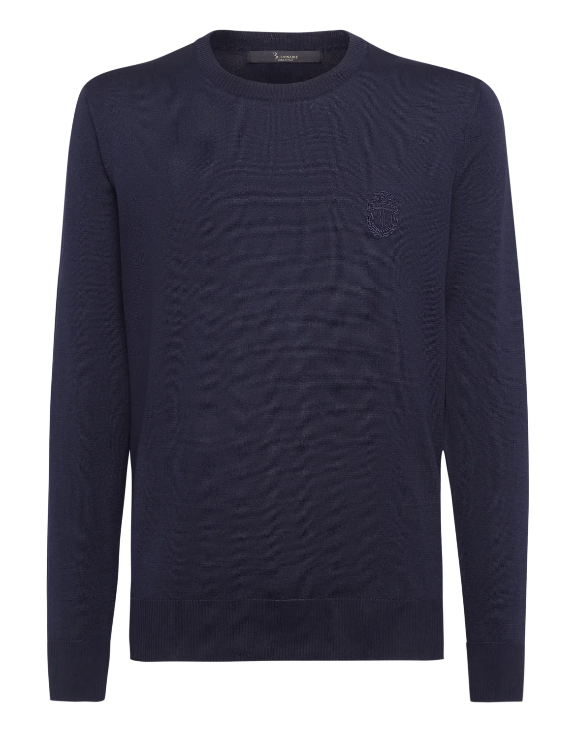 Pullover Round Neck LS Crest, цвет: Синий