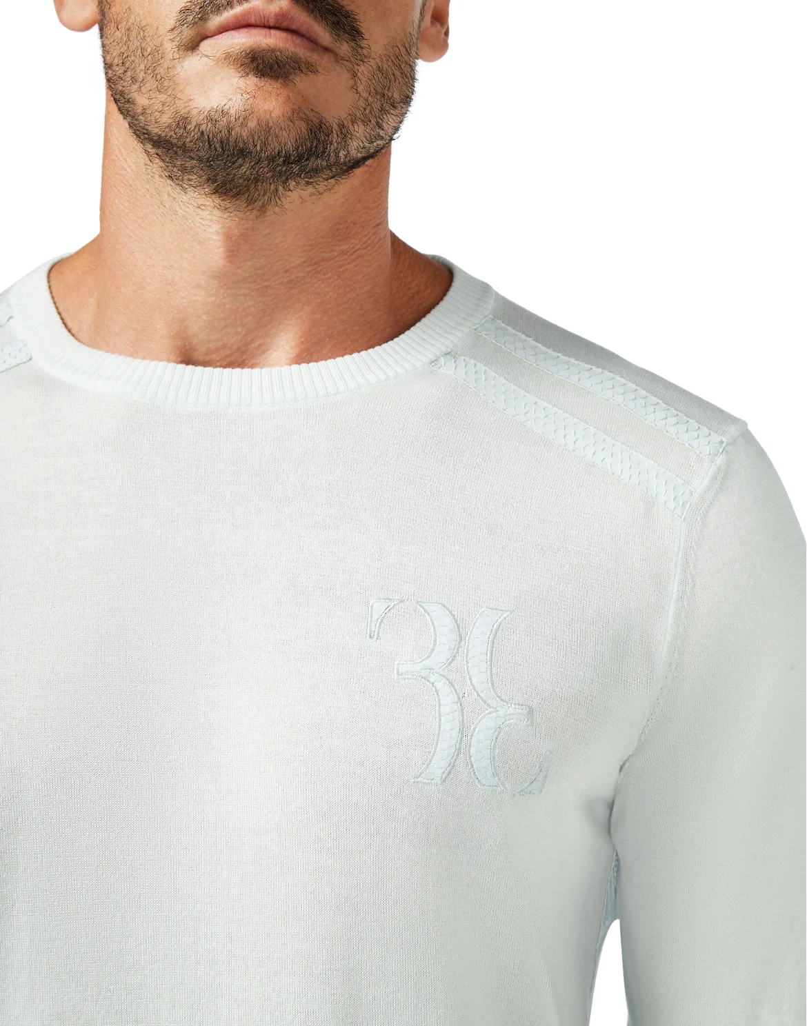 Pullover Round Neck LS Luxury, цвет: Синий