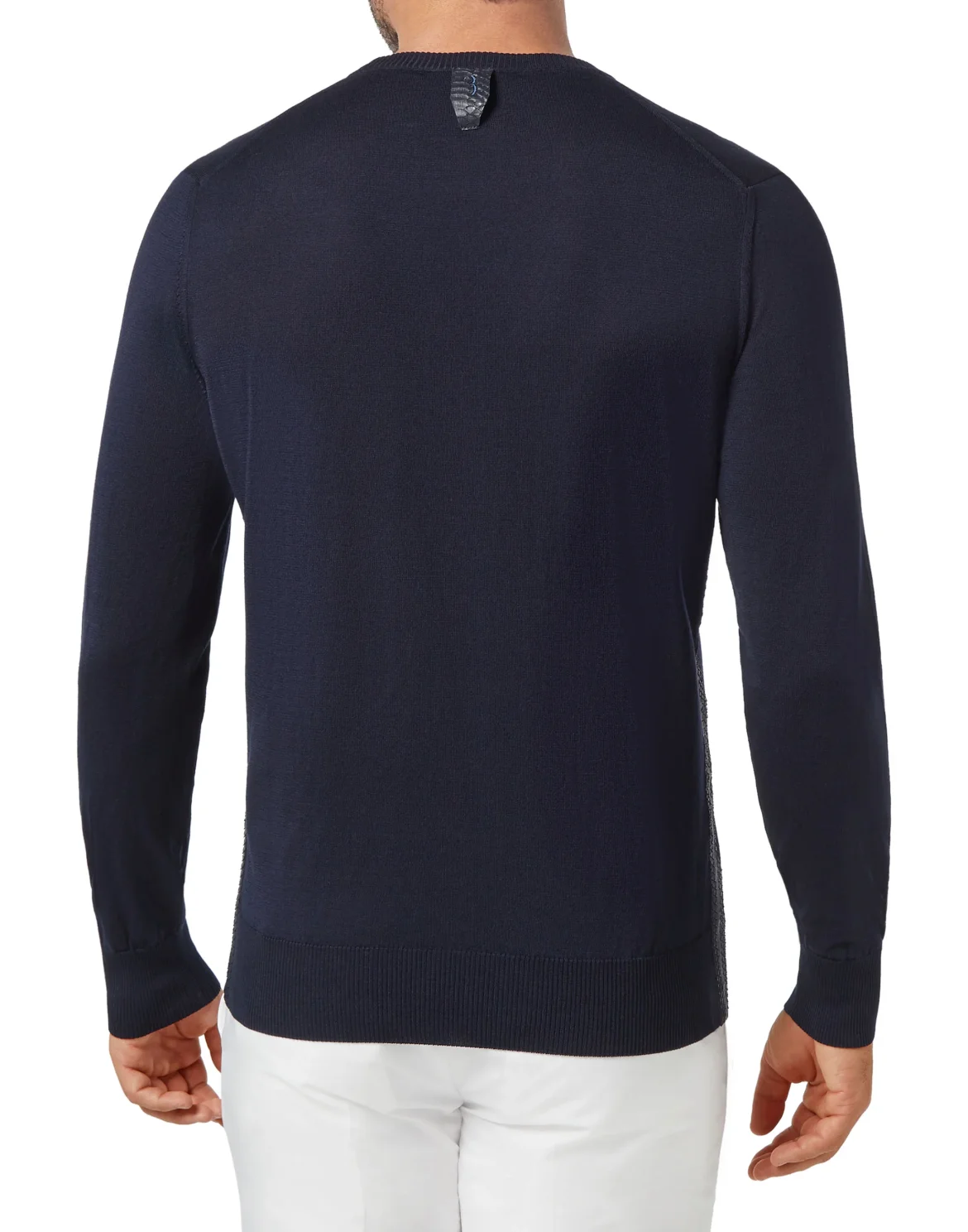 Pullover Round Neck LS Luxury, цвет: Синий