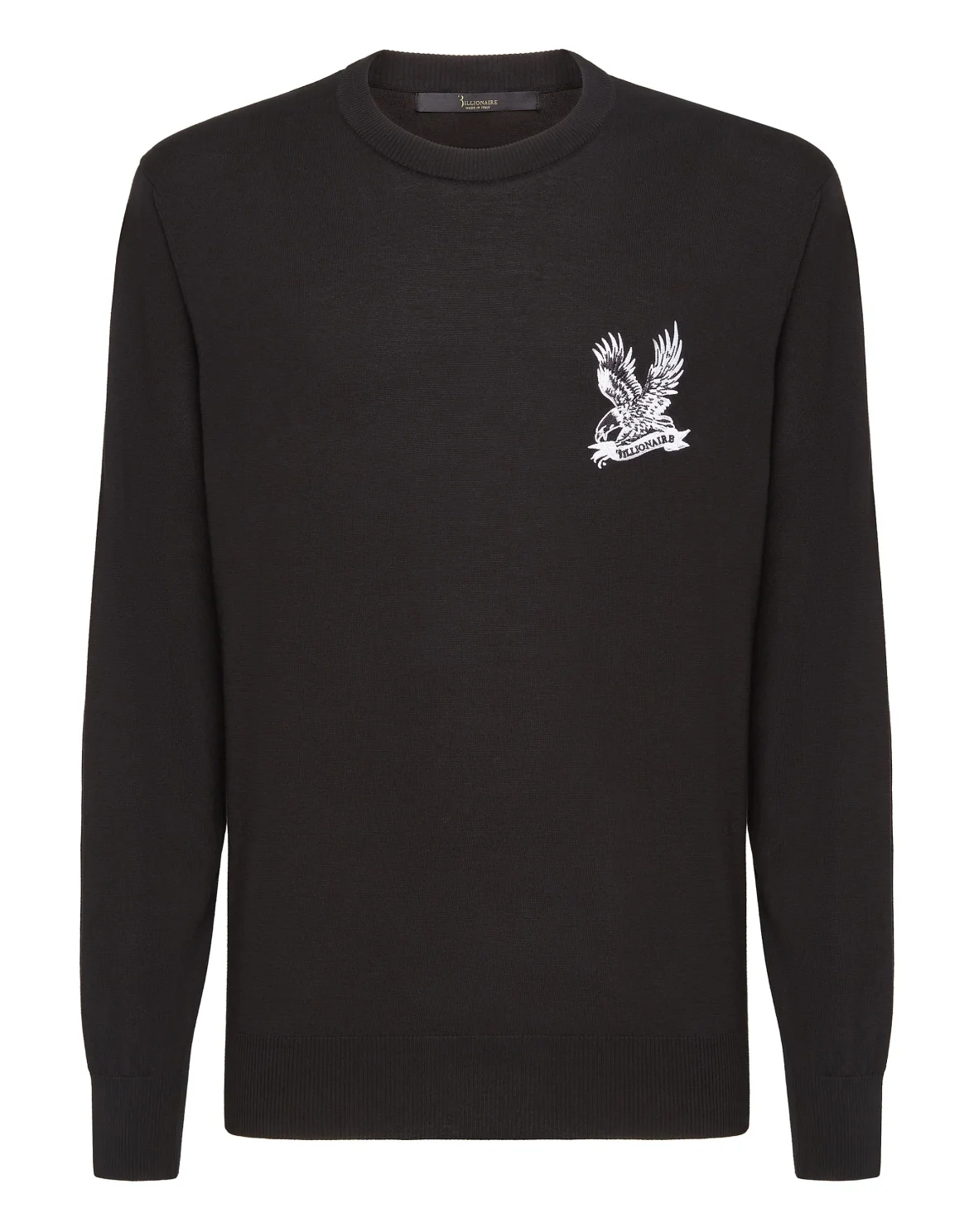 Pullover Round Neck LS Falcon, цвет: Черный