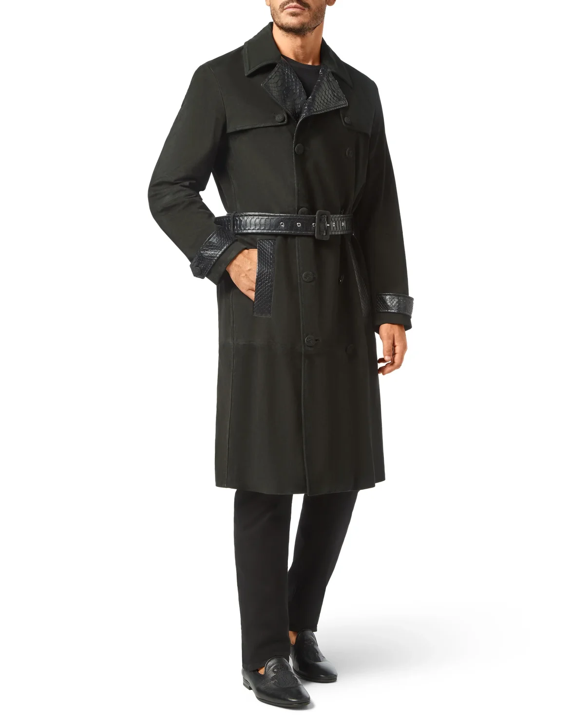 Trench Coat Luxury, цвет: Черный