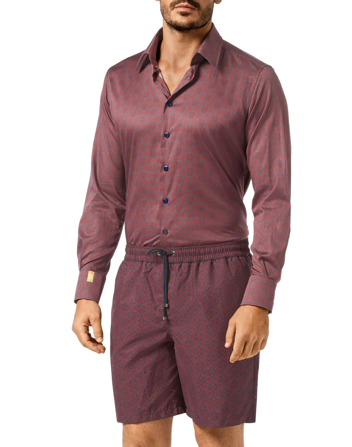 Beachwear Long Trousers Lion, цвет: Синий