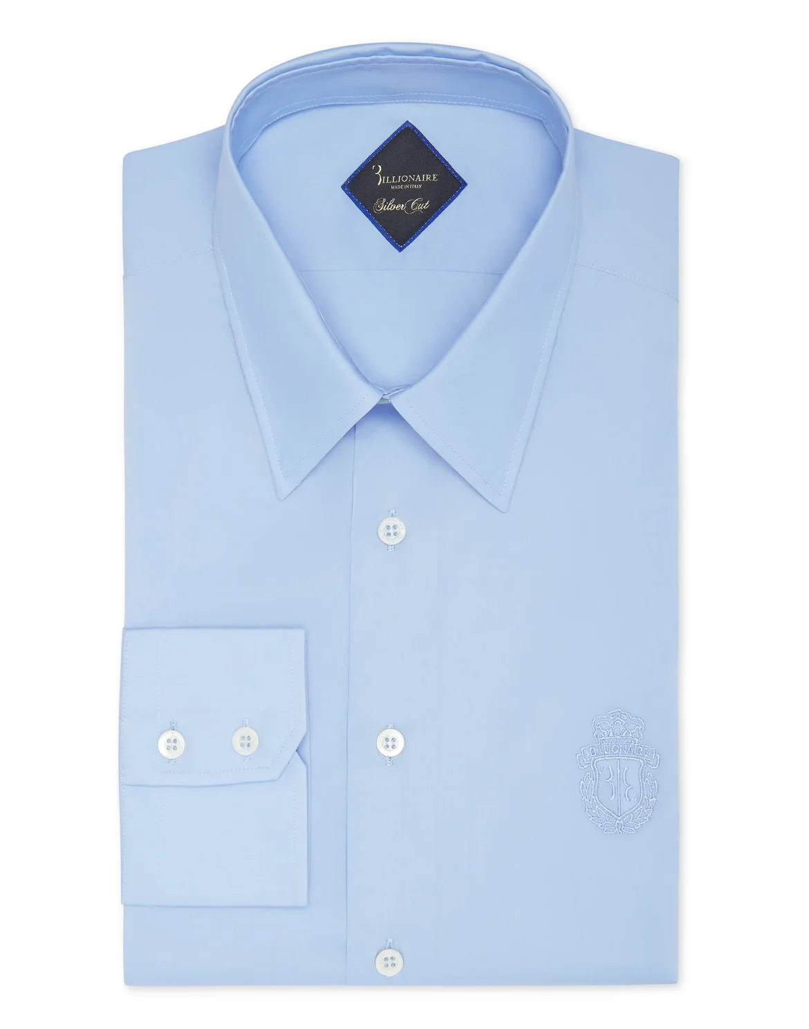 Shirt Silver Cut LS/Milano Crest, цвет: Синий