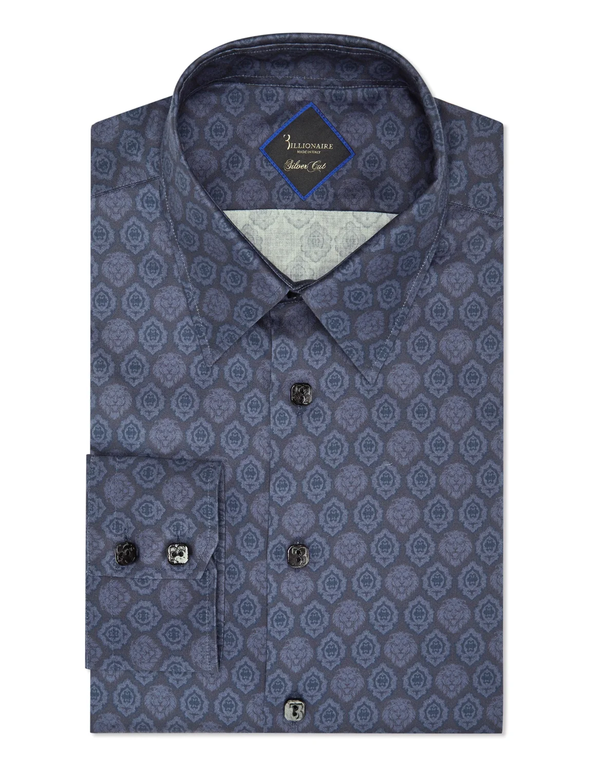 Shirt Silver Cut LS/Flavio Lion, цвет: Черный