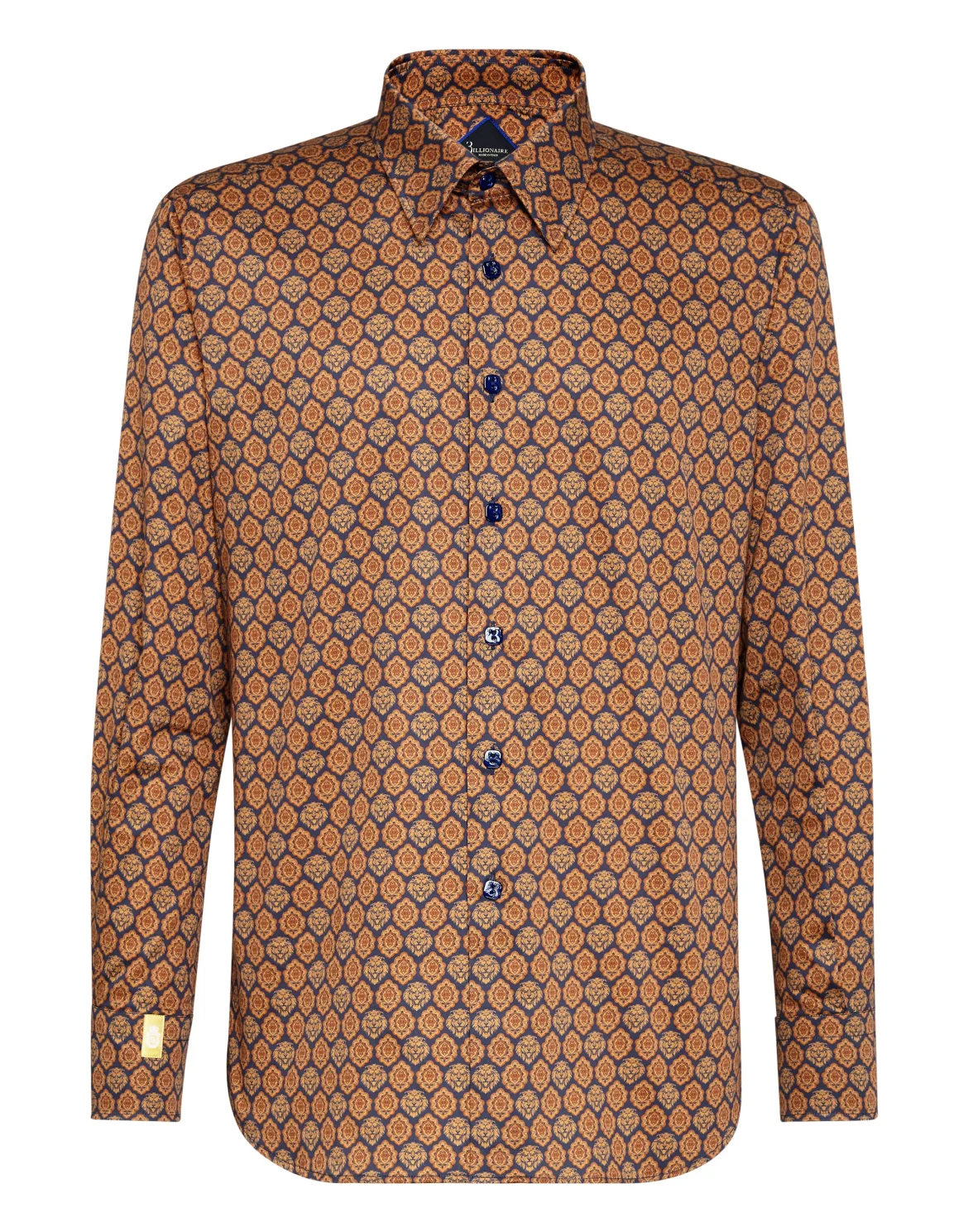 Shirt Silver Cut LS/Flavio Lion, цвет: Синий