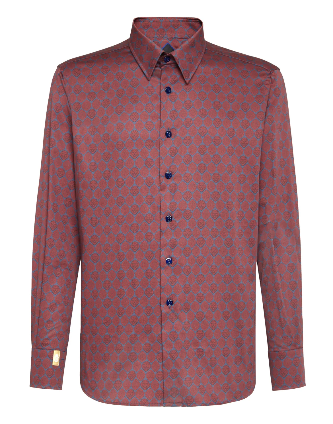 Shirt Silver Cut LS/Flavio Lion, цвет: Синий