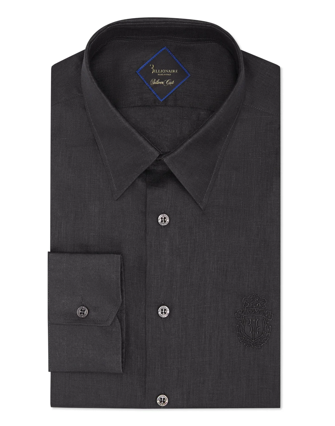 Shirt LS Crest, цвет: Черный