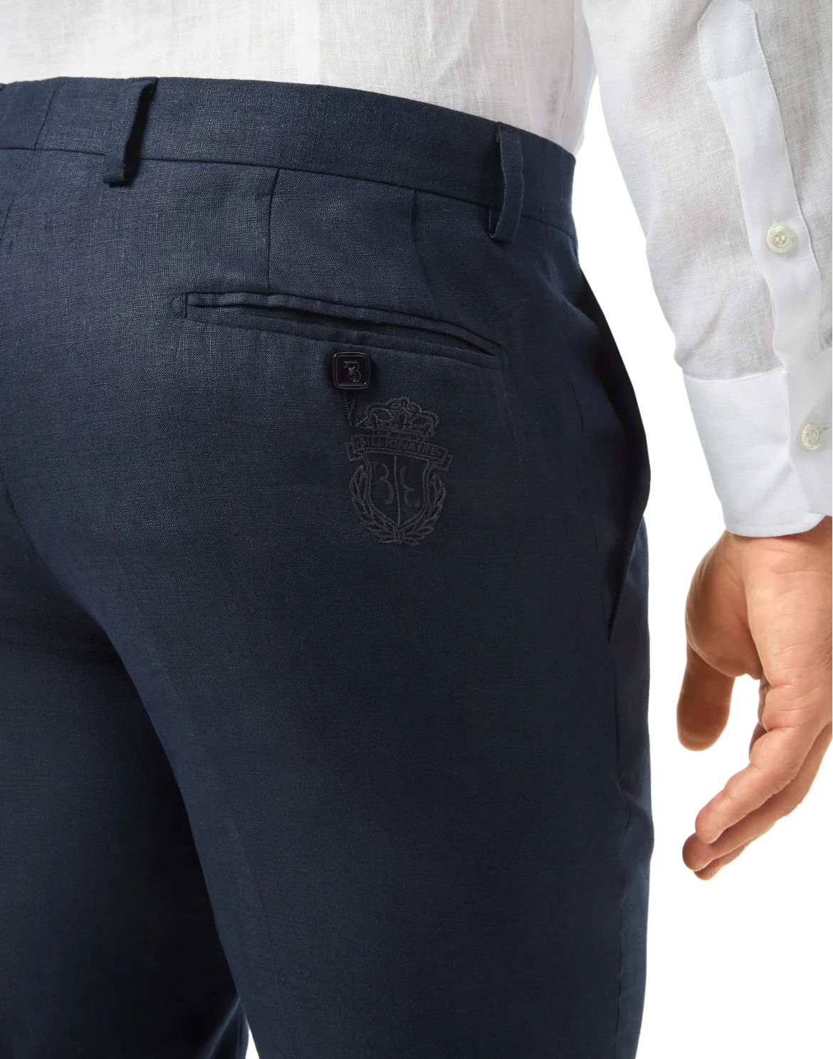 Trousers Tailored Fit Crest, цвет: Синий